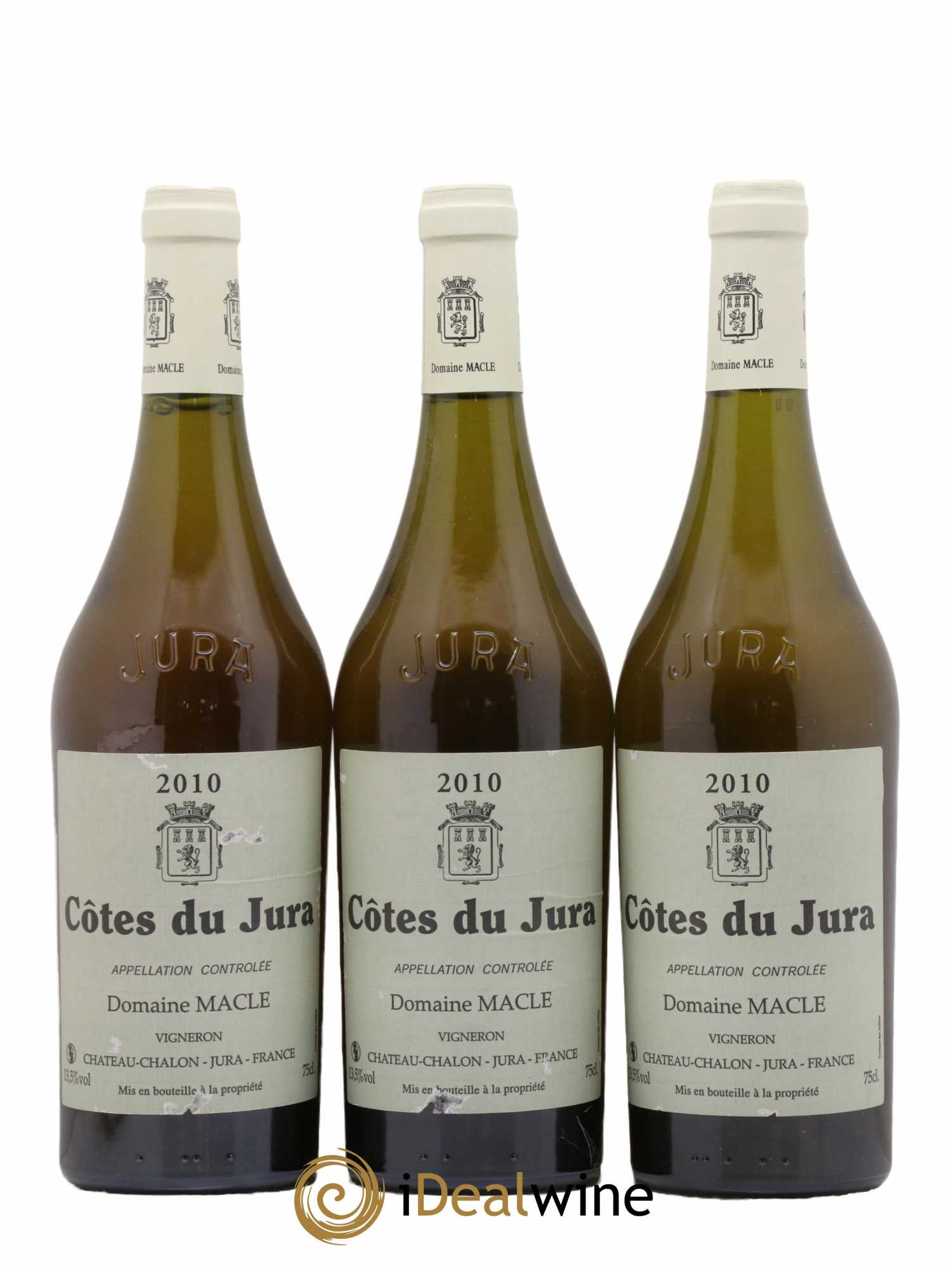 Château-Chalon Jean Macle 2010 - Lot de 3 bouteilles - 0