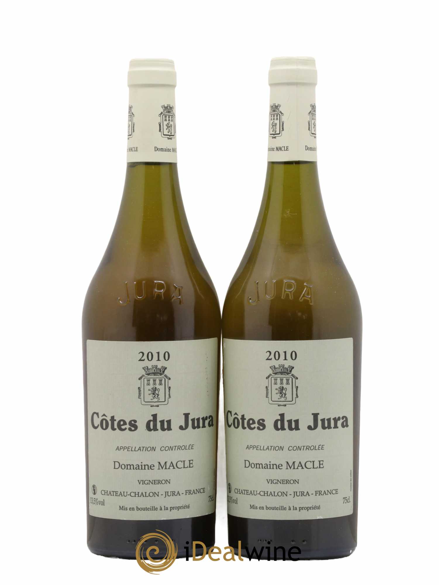 Côtes du Jura Jean Macle 2010 - Lot de 2 bouteilles - 0