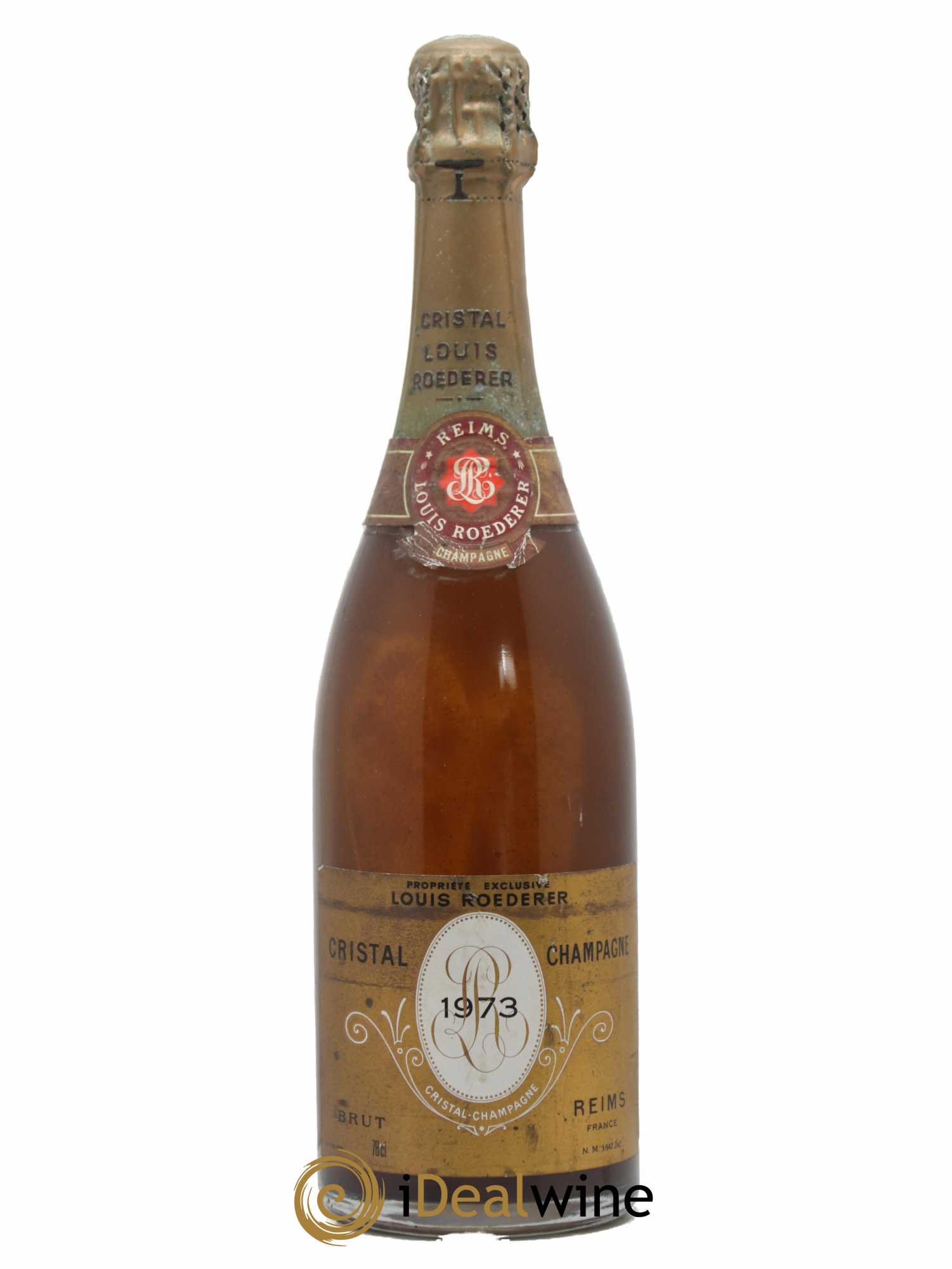 Cristal Louis Roederer 1973 - Lot de 1 bouteille - 0