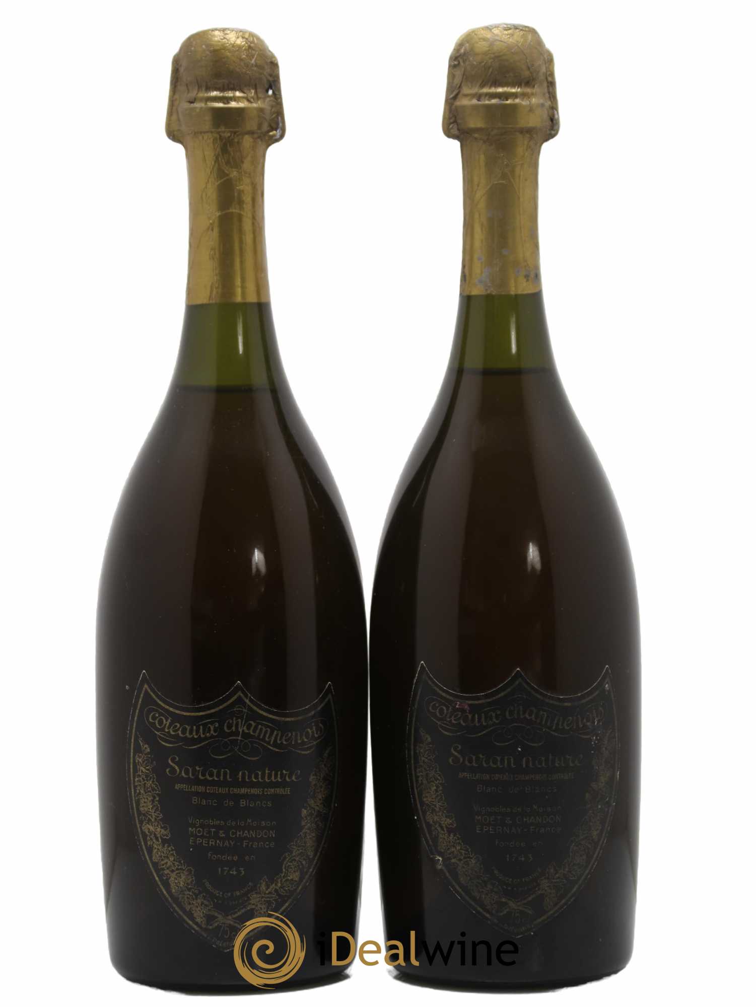 Saran Blanc de Blancs Moët et Chandon - Lot de 2 bouteilles - 0