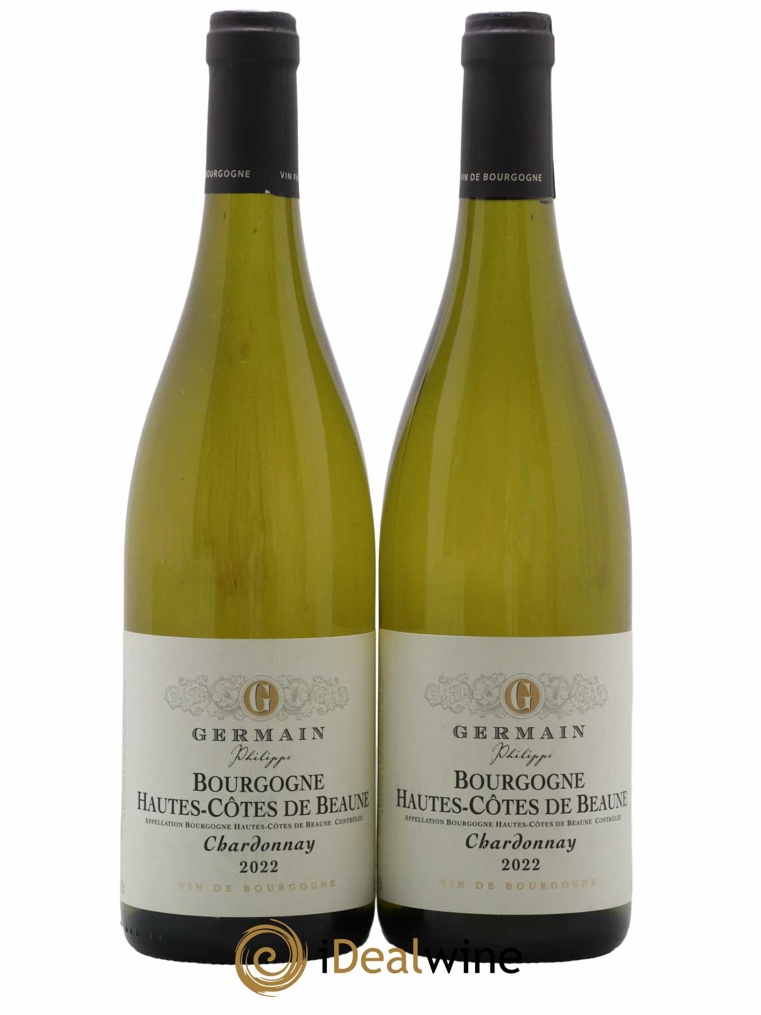 Hautes-Côtes de Beaune Bourgogne Philippe Germain 2022 - Lot de 2 bouteilles - 0