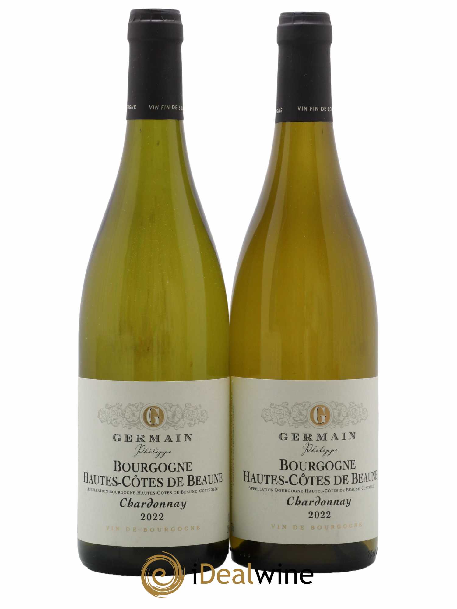Hautes-Côtes de Beaune Bourgogne Philippe Germain 2022 - Lot de 2 bouteilles - 0