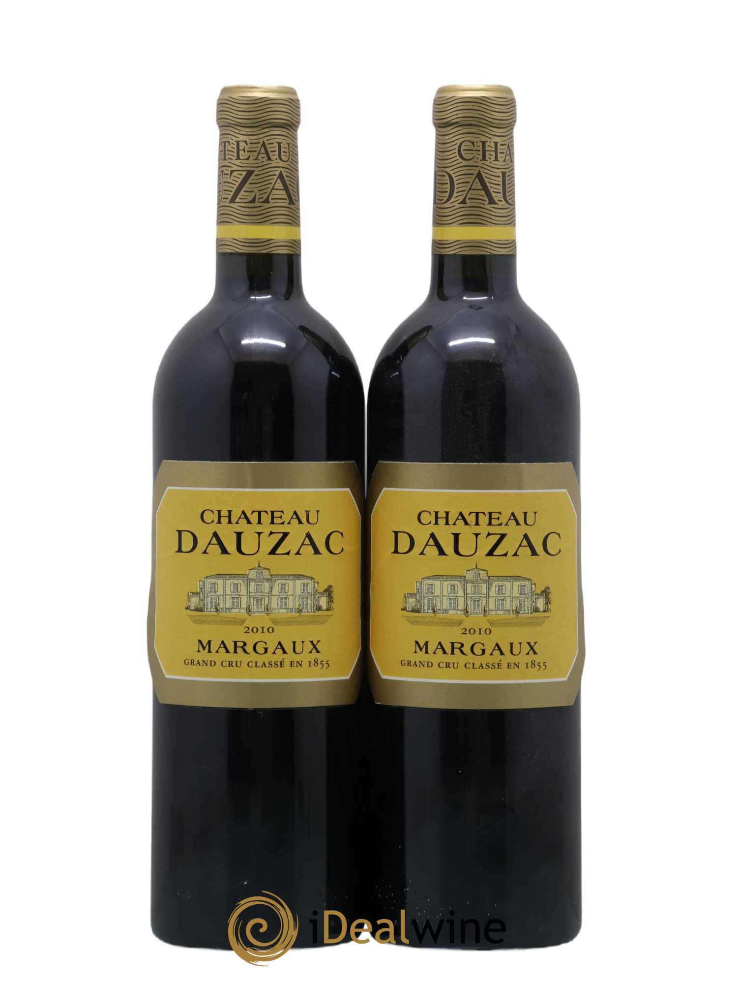 Château Dauzac 5ème Grand Cru Classé (sans prix de réserve) 2010 - Lot de 2 bouteilles - 0