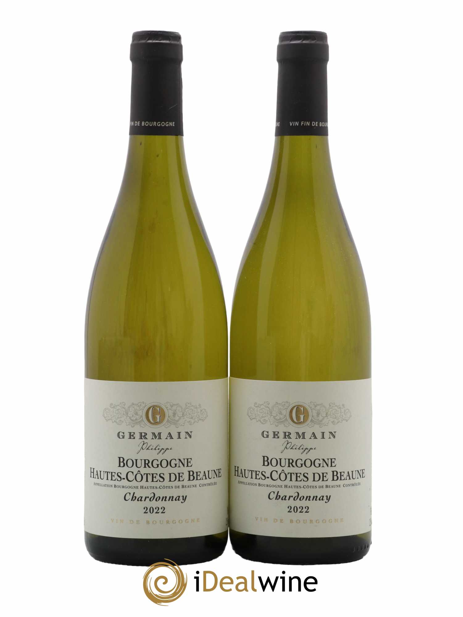 Hautes-Côtes de Beaune Bourgogne Philippe Germain 2022 - Lot de 2 bouteilles - 0