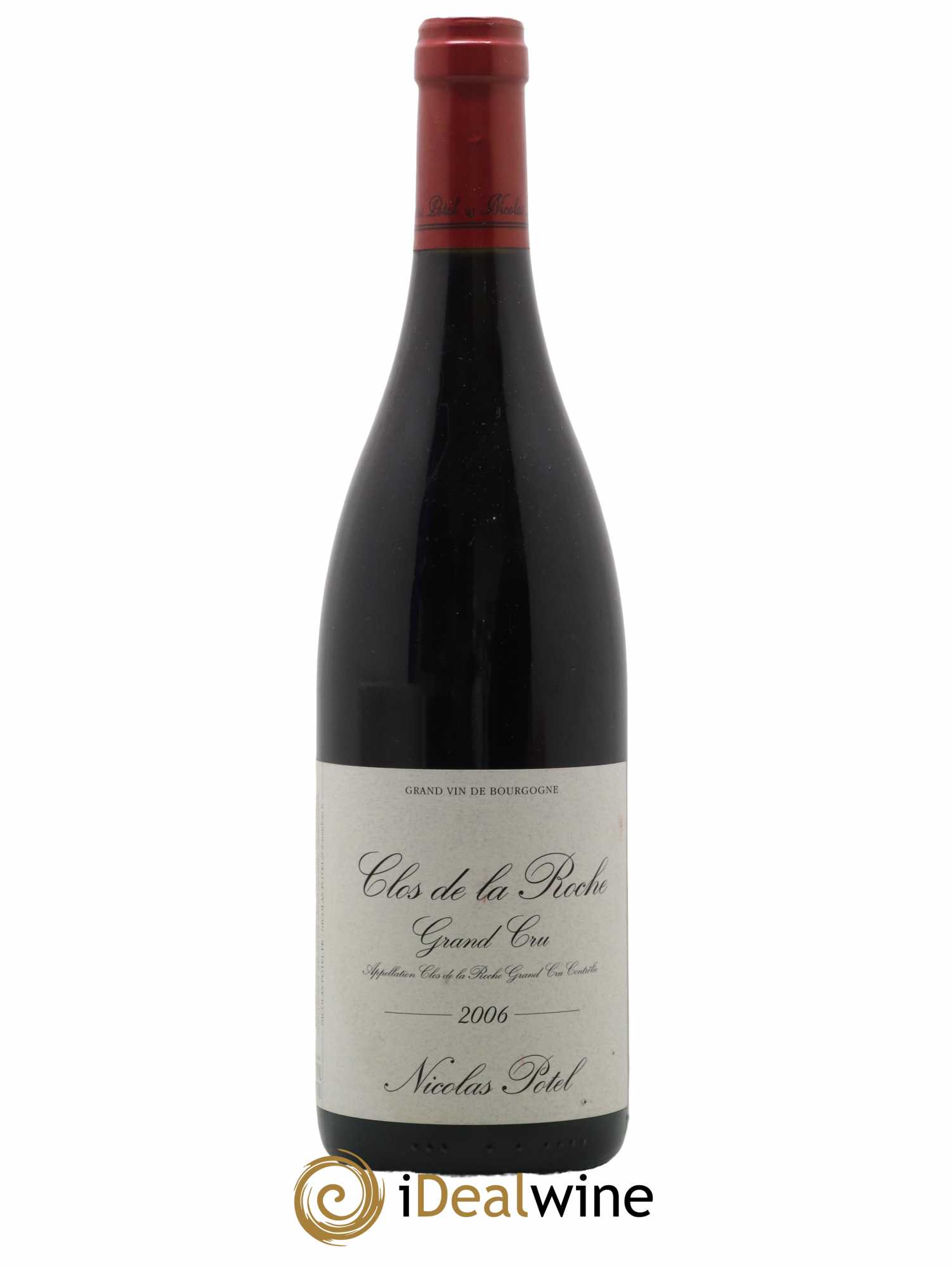 Clos de la Roche Grand Cru Nicolas Potel 2006 - Lot de 1 bouteille - 0