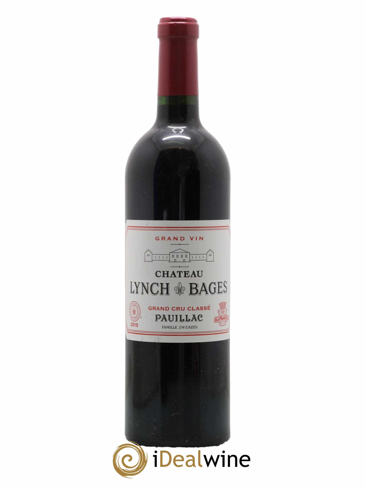 Château Lynch Bages 5ème Grand Cru Classé 2015 - Lot de 1 bouteille - 0
