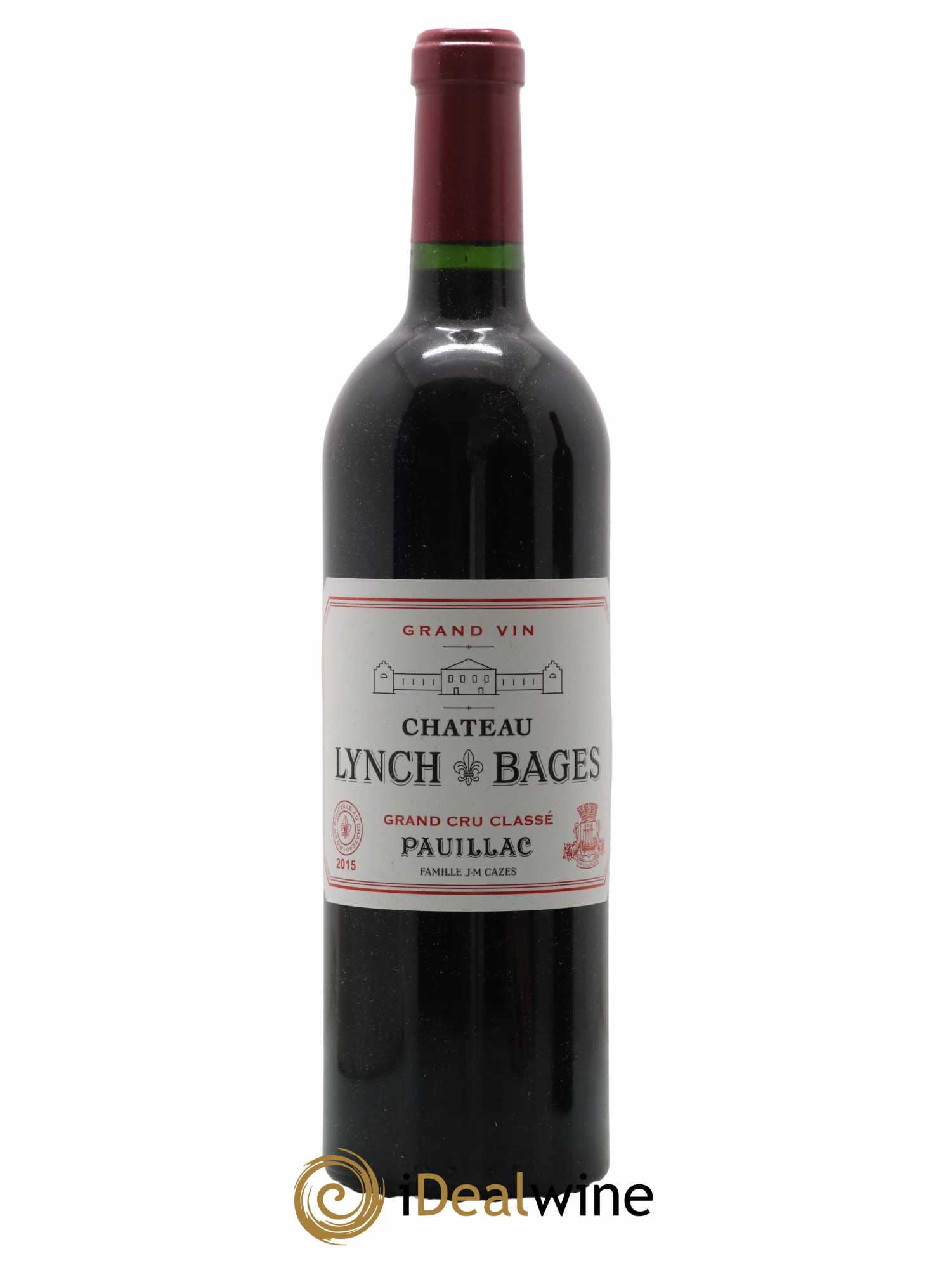 Château Lynch Bages 5ème Grand Cru Classé 2015 - Lot de 1 bouteille - 0