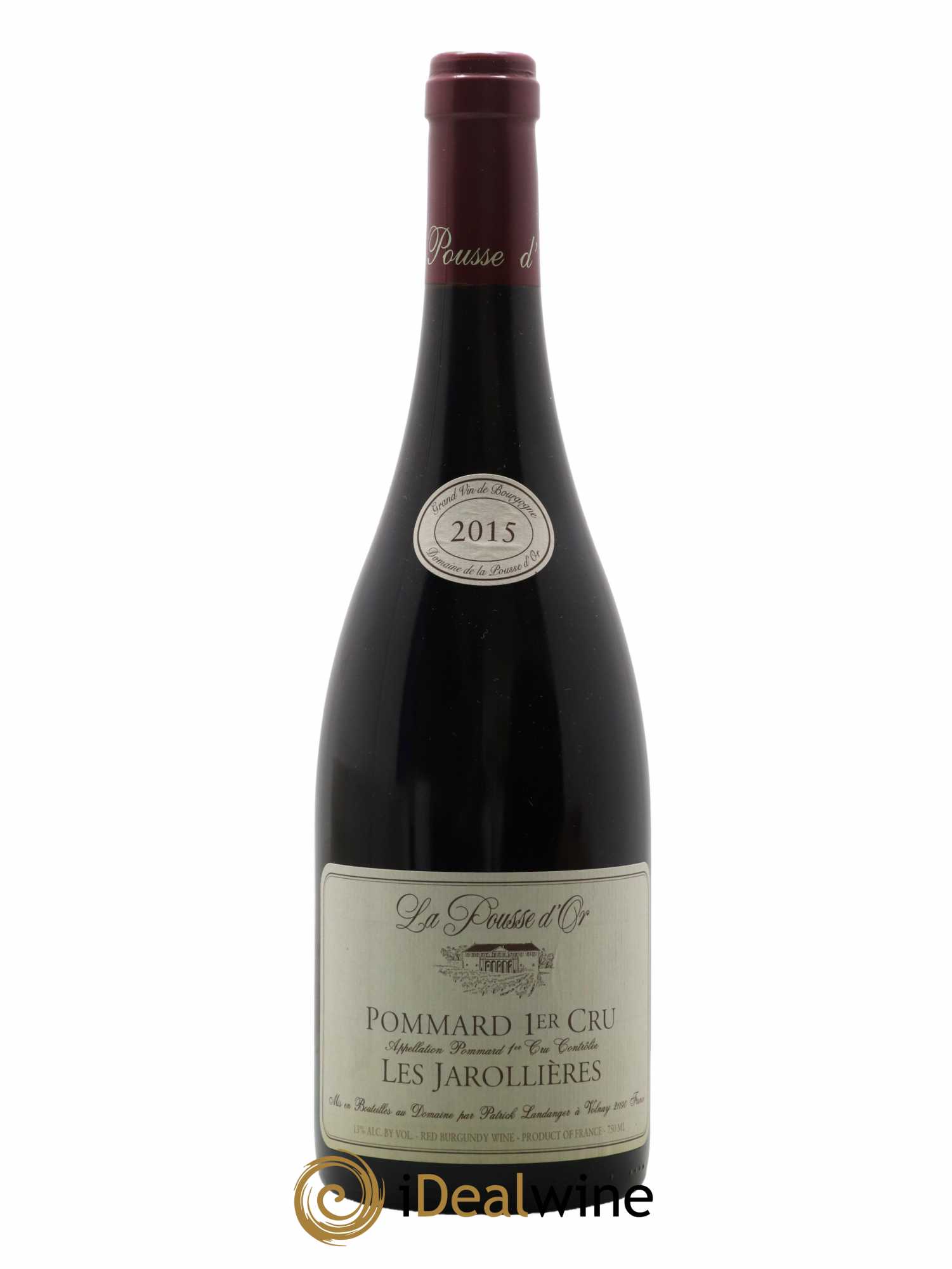 Pommard 1er Cru Les Jarollières La Pousse d'Or (Domaine de) 2015 - Lot de 1 bouteille - 0