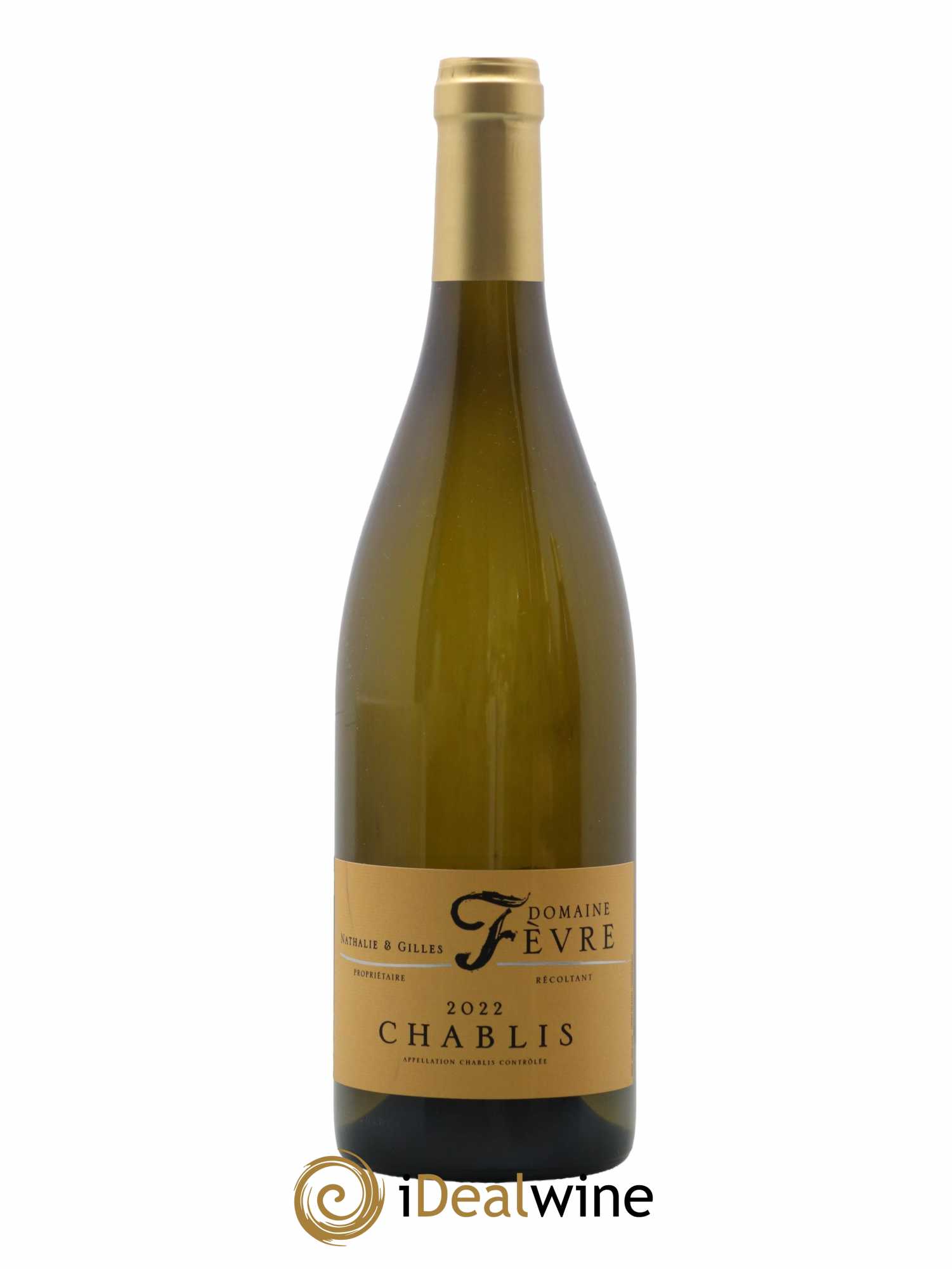 Chablis Domaine Nathalie Et Gilles Fevre 2022 - Lot de 1 bouteille - 0