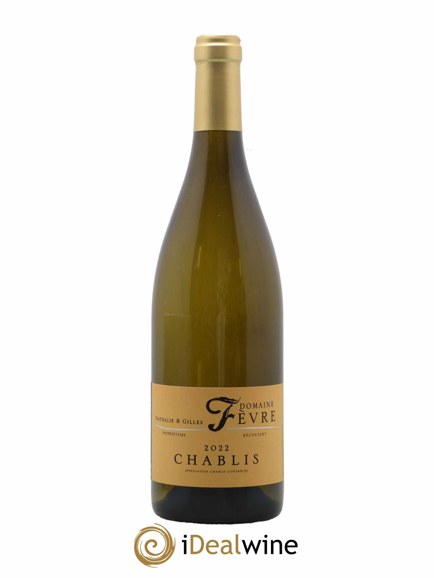 Chablis Domaine Nathalie Et Gilles Fevre 2022 - Lot de 1 bouteille - 0