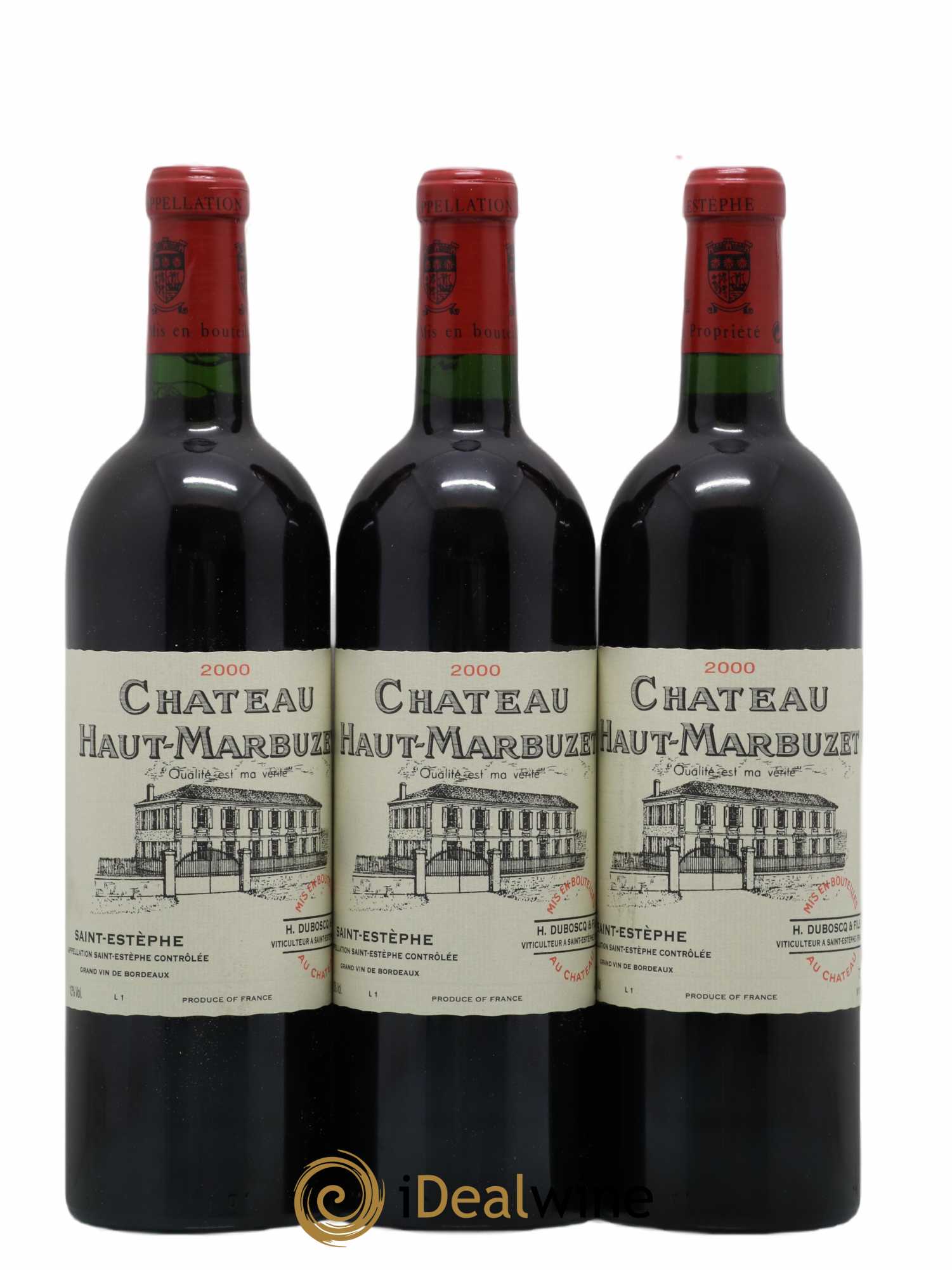 Château Haut Marbuzet (sans prix de réserve) 2000 - Lot de 12 bouteilles - 1