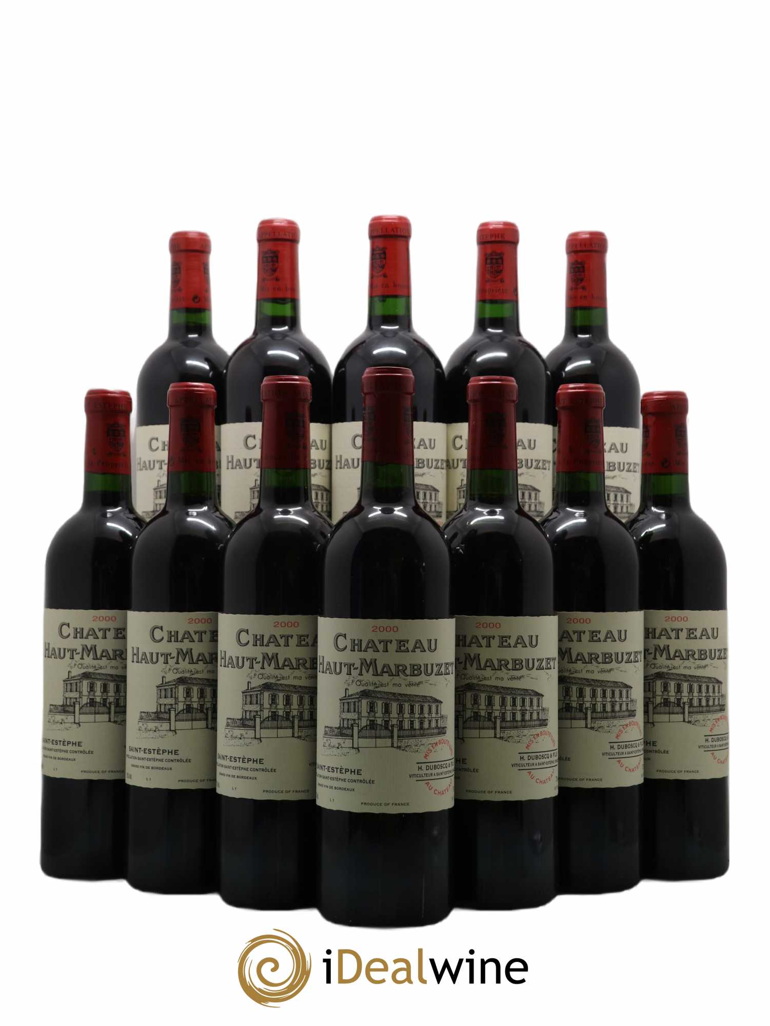 Château Haut Marbuzet (sans prix de réserve) 2000 - Lot de 12 bouteilles - 0