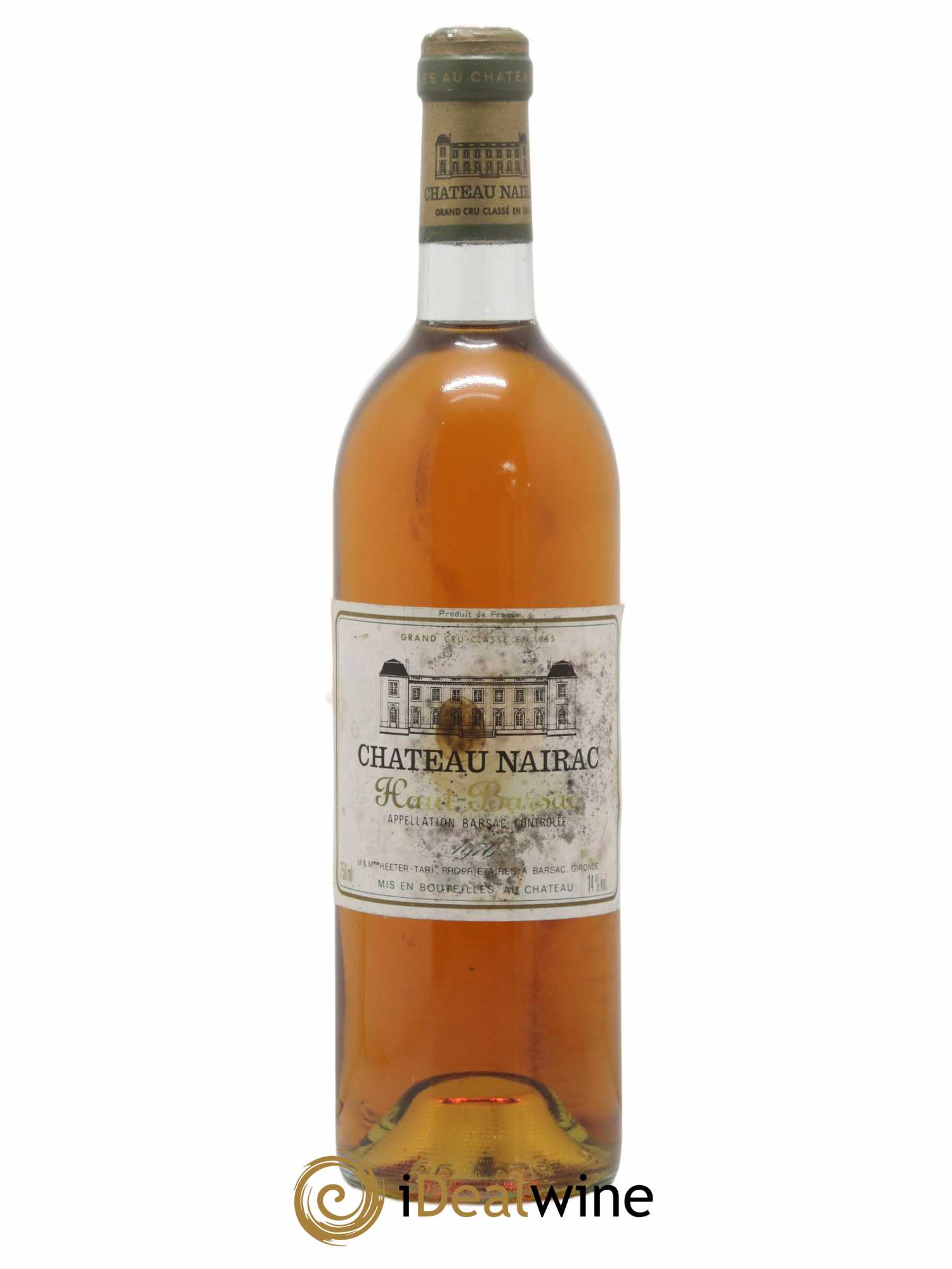 Château Nairac 2ème Grand Cru Classé (no reserve) 1976 - Lot of 1 bottle - 0