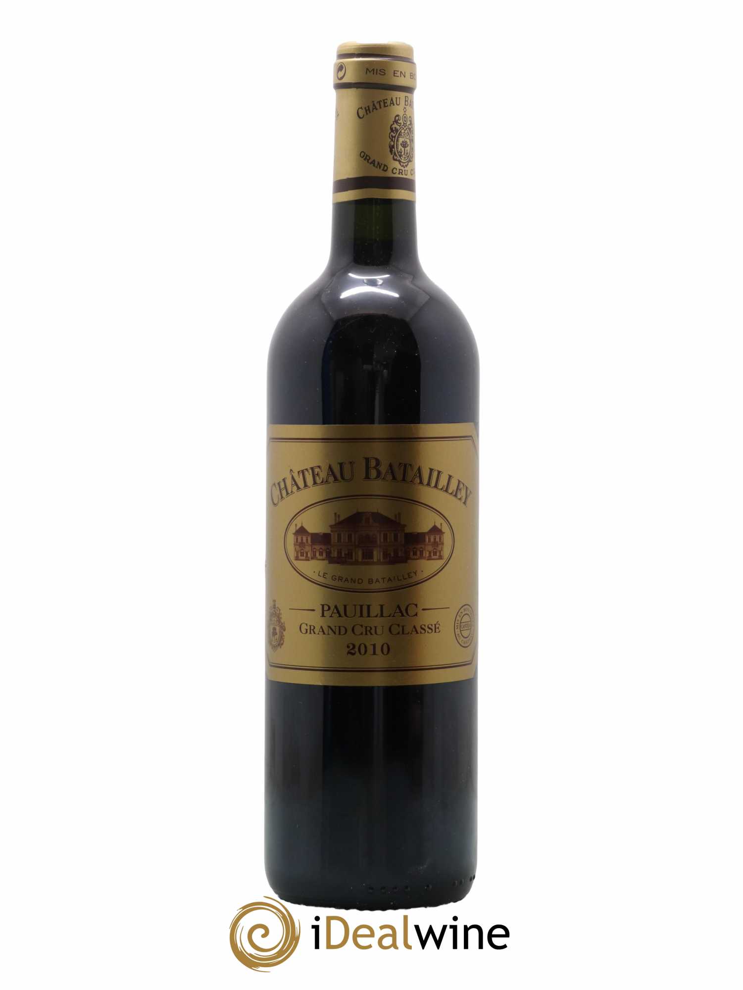 Château Batailley 5ème Grand Cru Classé 2010 - Lot de 1 bouteille - 0