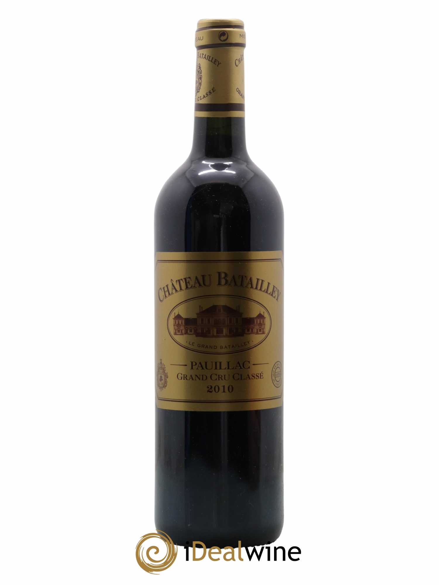 Château Batailley 5ème Grand Cru Classé 2010 - Lot de 1 bouteille - 0