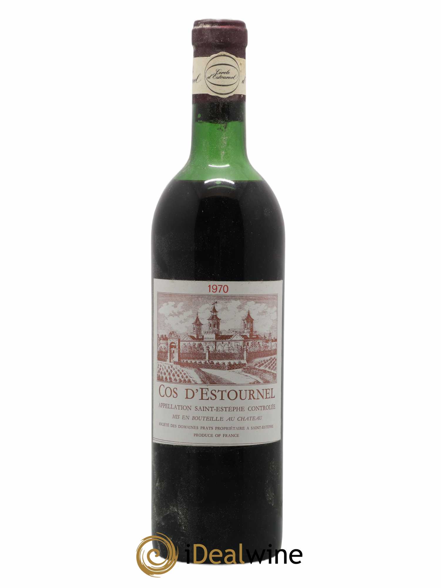 Cos d'Estournel 2ème Grand Cru Classé 1970 - Lot de 1 bouteille - 0