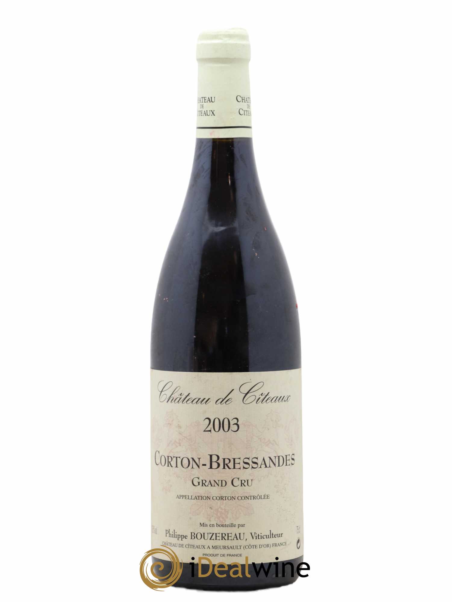 Corton Grand Cru Bressandes Philippe Bouzereau 2003 - Posten von 1 Flasche - 0