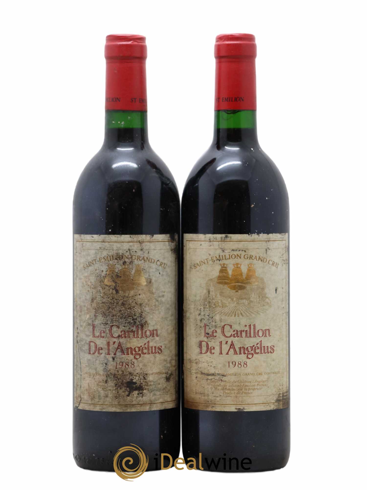 Le Carillon de l'Angélus Second Vin 1988 - Lot de 2 bouteilles - 0