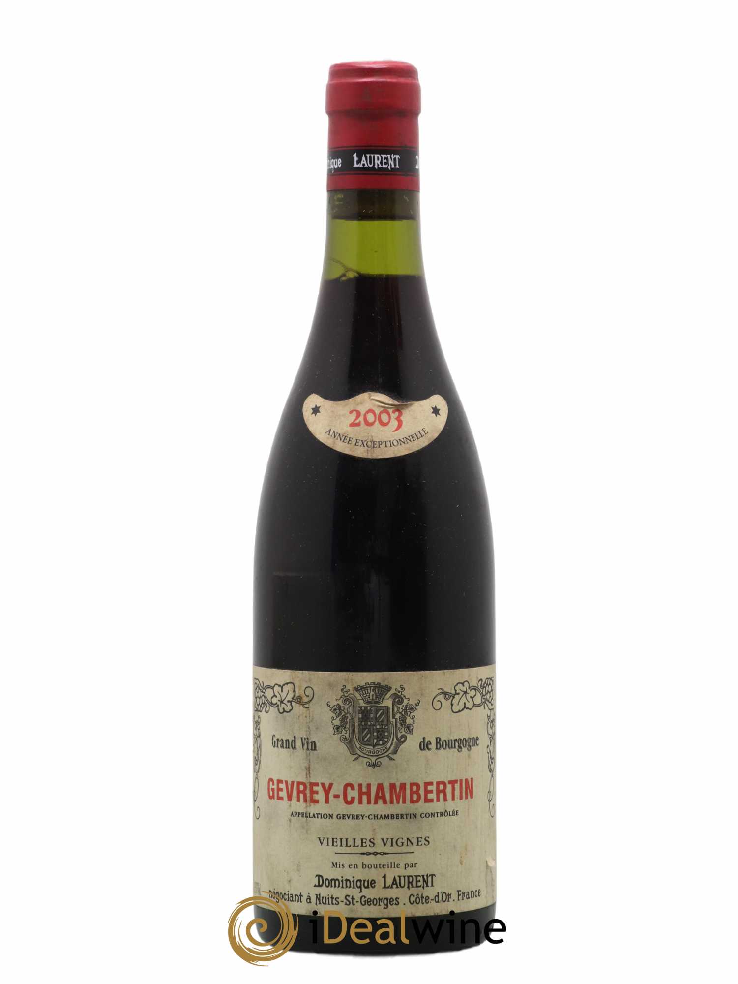 Gevrey-Chambertin Vieilles vignes Dominique Laurent 2003 - Lot de 1 bouteille - 0