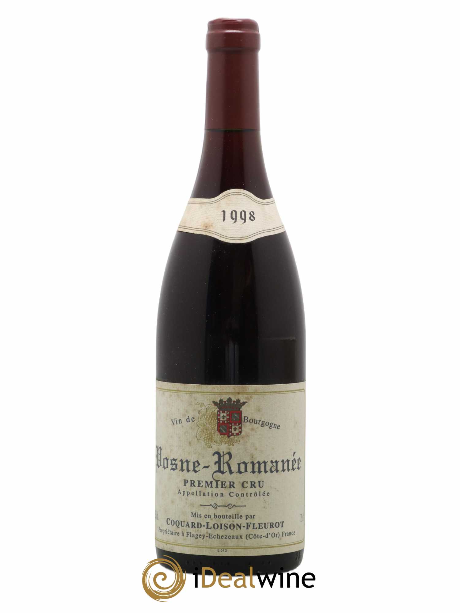 Vosne-Romanée 1er Cru Coquard Loison Fleurot 1998 - Lot de 1 bouteille - 0