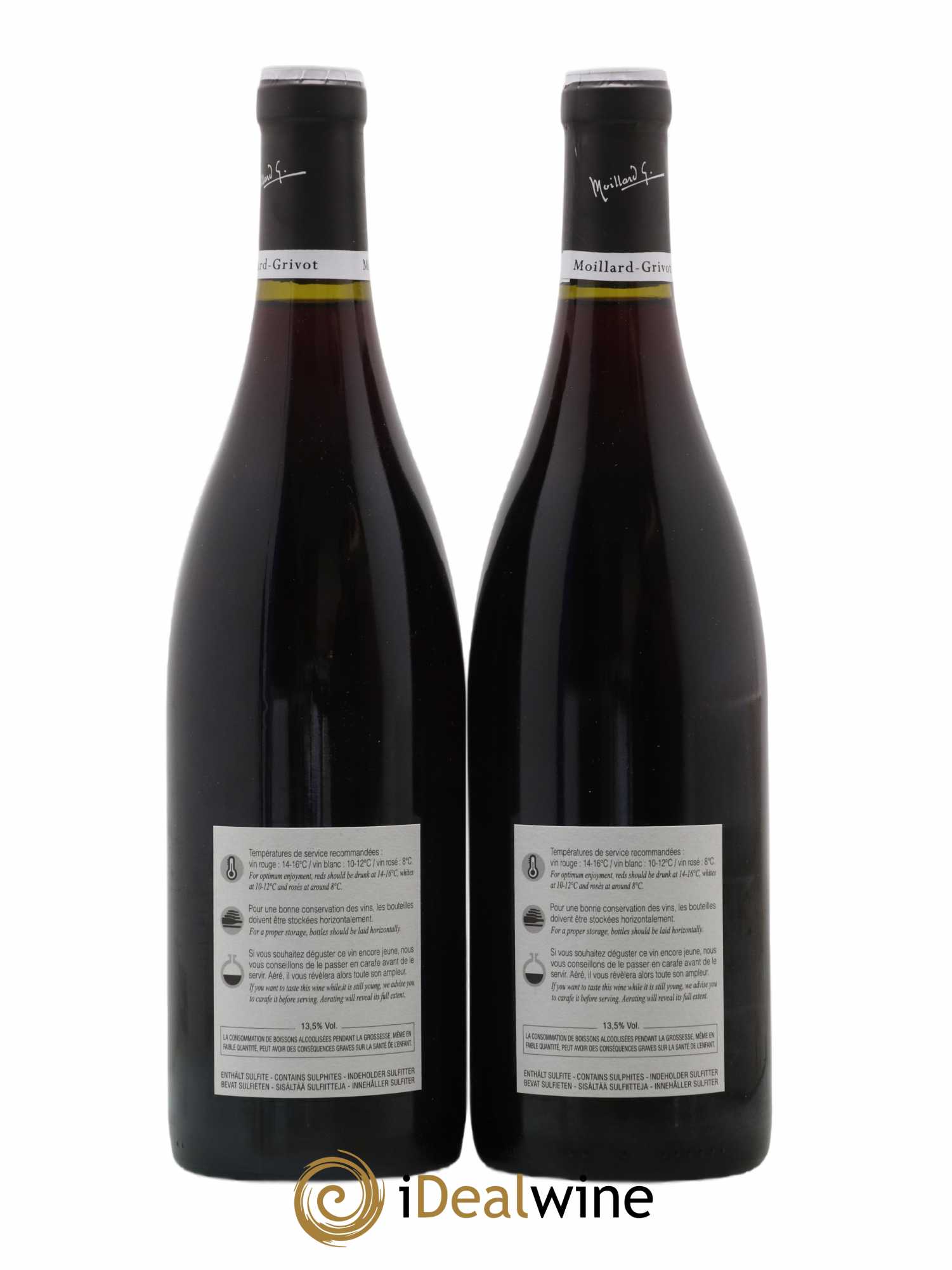 Echezeaux Grand Cru Domaine Moillard Grivot 2013 - Lot de 2 bouteilles - 1