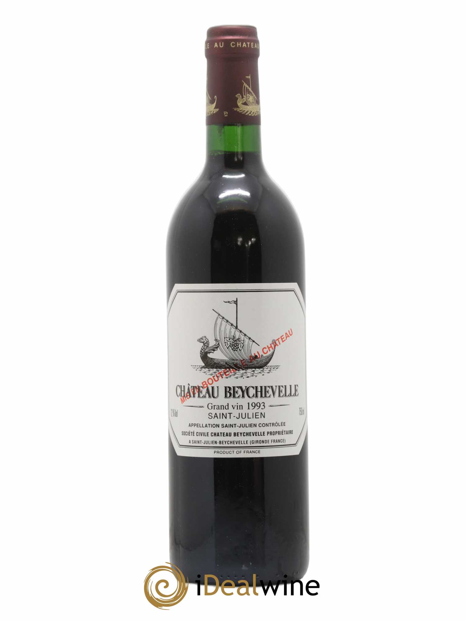 Château Beychevelle 4ème Grand Cru Classé 1993 - Lot de 1 bouteille - 0