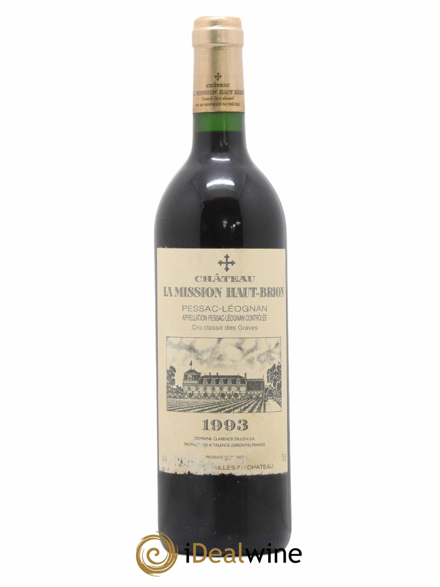 Château la Mission Haut-Brion Cru Classé de Graves 1993 - Lot de 1 bouteille - 0