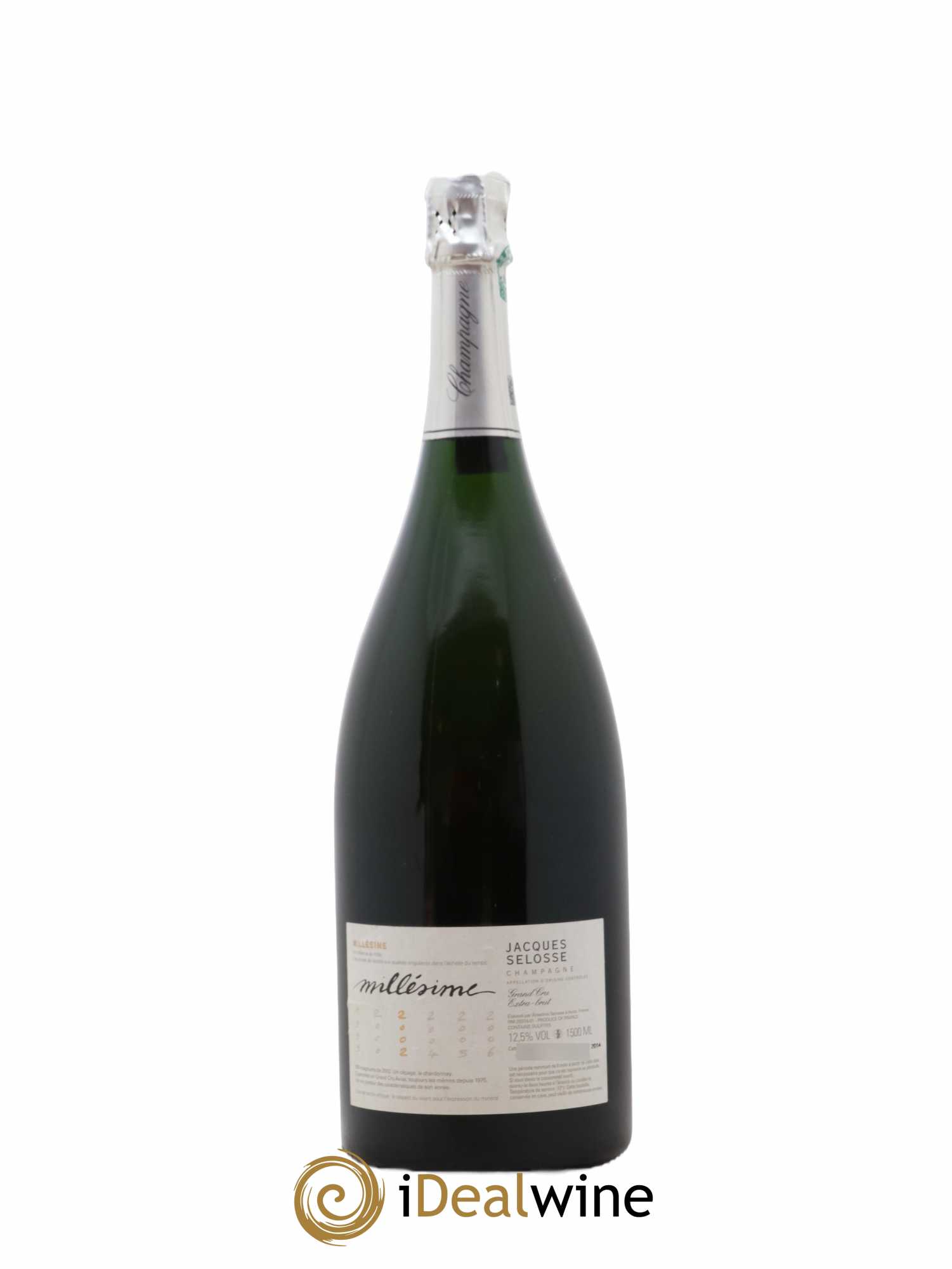 Blanc de Blancs Grand Cru Extra-Brut Jacques Selosse 2002 - Lot de 1 magnum - 0