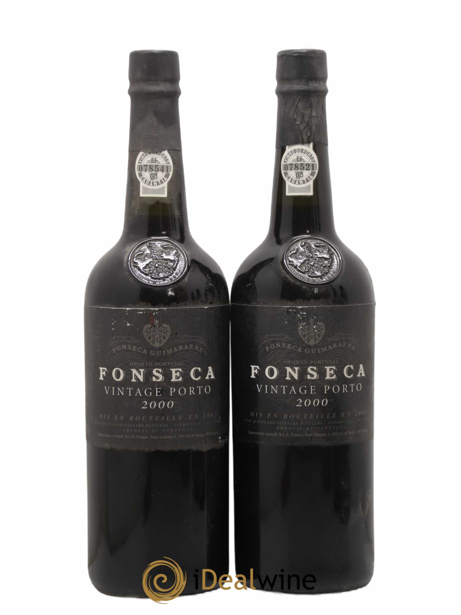 Porto Fonseca Vintage 2000 - Lot de 2 bouteilles - 0