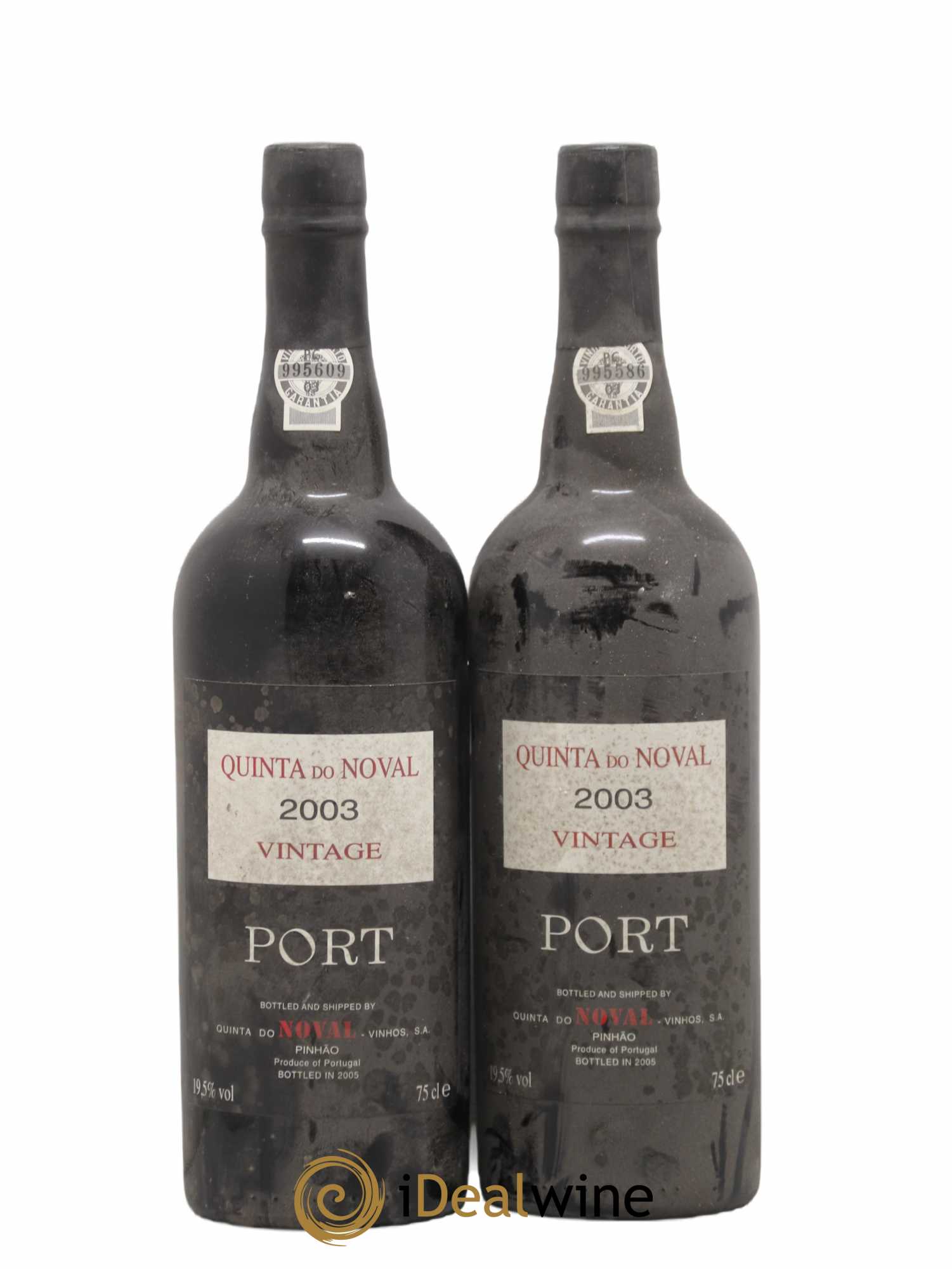 Porto Quinta Do Noval Vintage 2003 - Lot de 2 bouteilles - 0