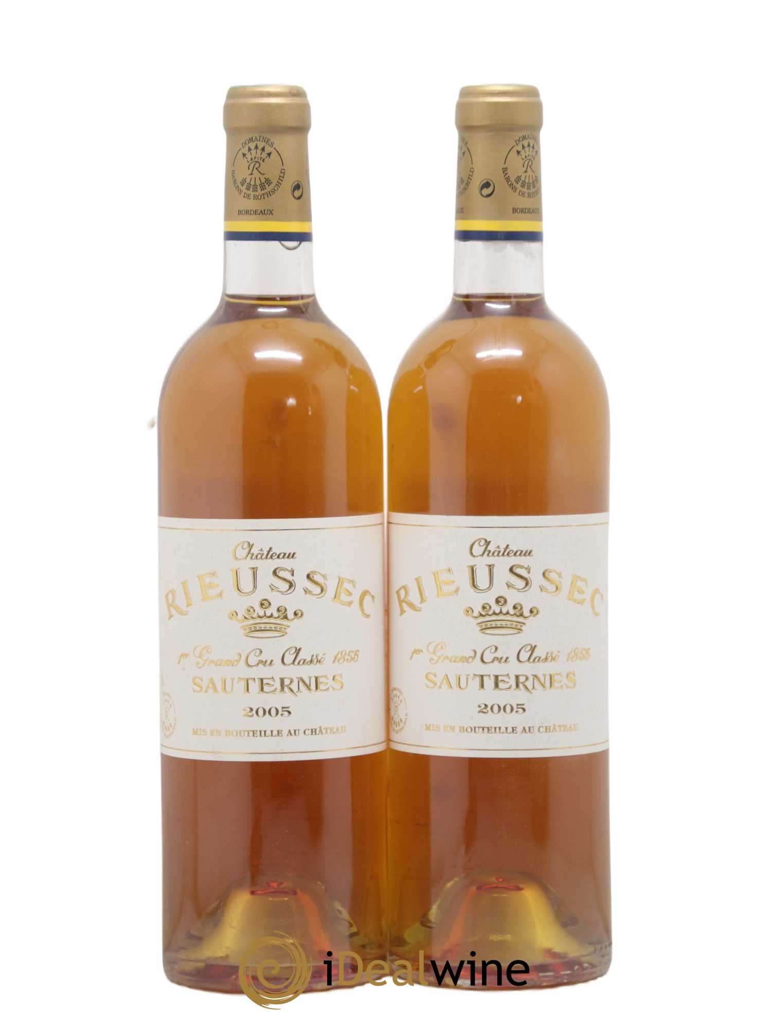 Château Rieussec 1er Grand Cru Classé 2005 - Lotto di 2 bottiglie - 0