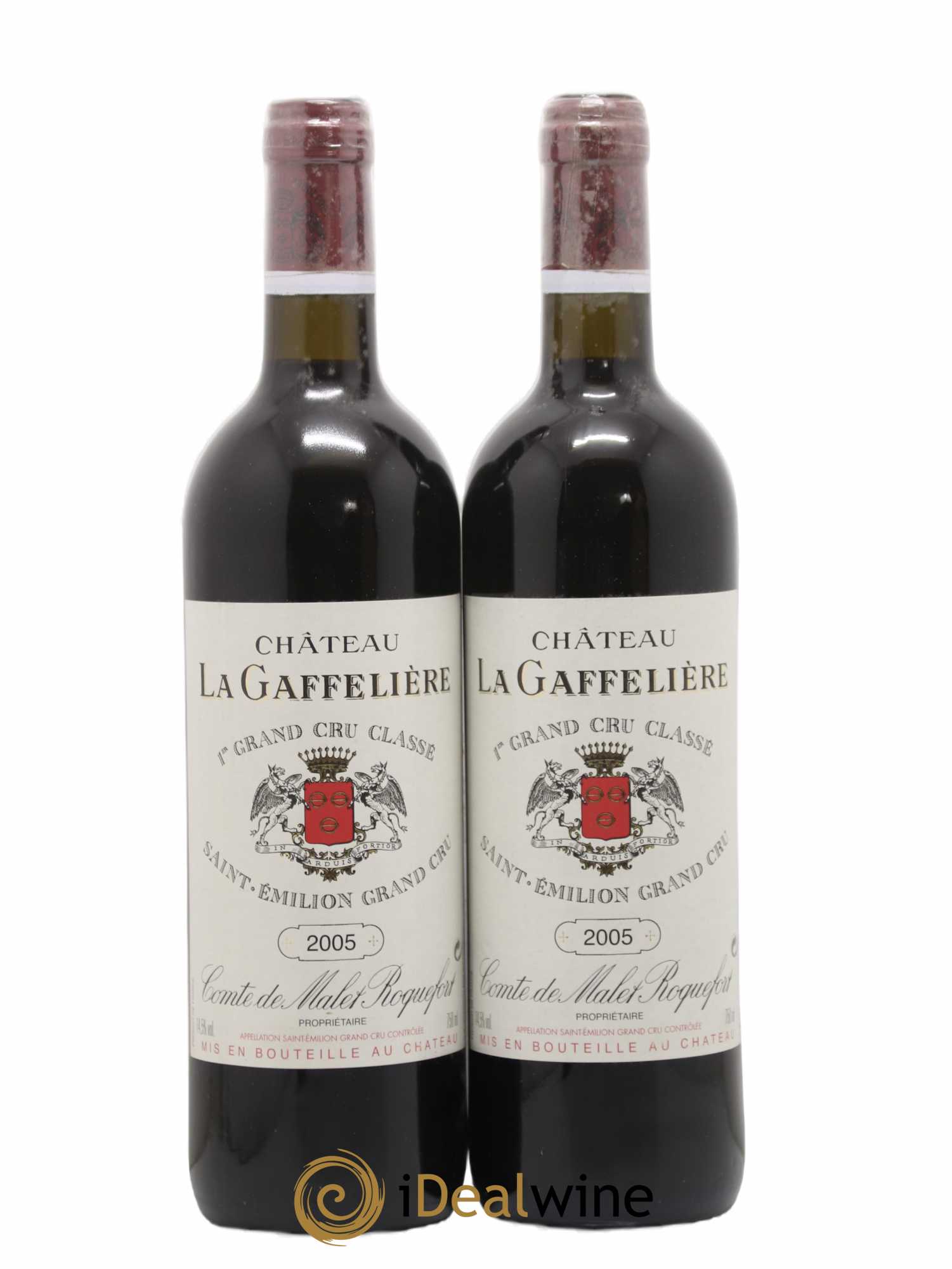 Château la Gaffelière 1er Grand Cru Classé B 2005 - Lot de 2 bouteilles - 0