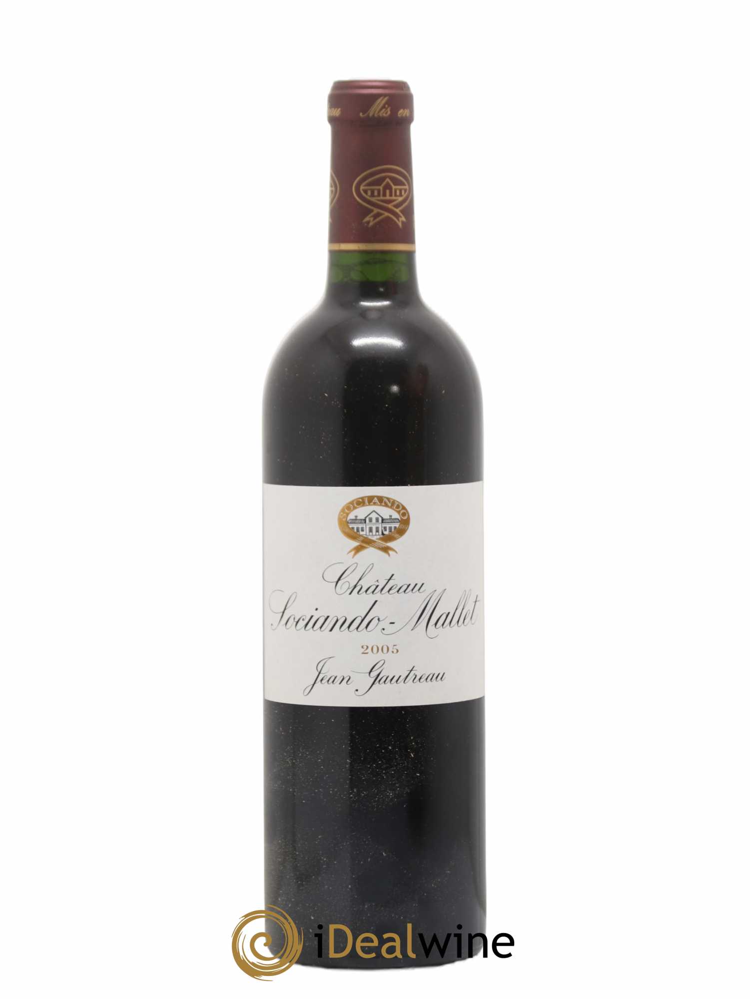 Château Sociando Mallet 2005 - Lot de 1 bouteille - 0