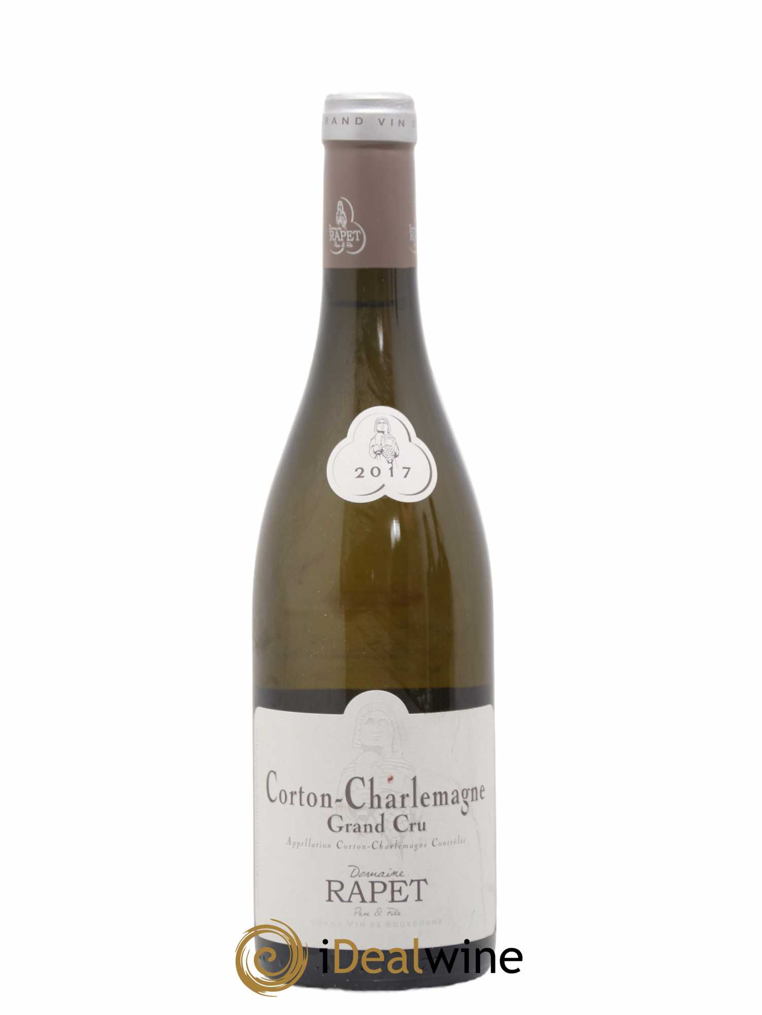 Corton-Charlemagne Grand Cru Rapet Père & Fils 2017 - Lot de 1 bouteille - 0
