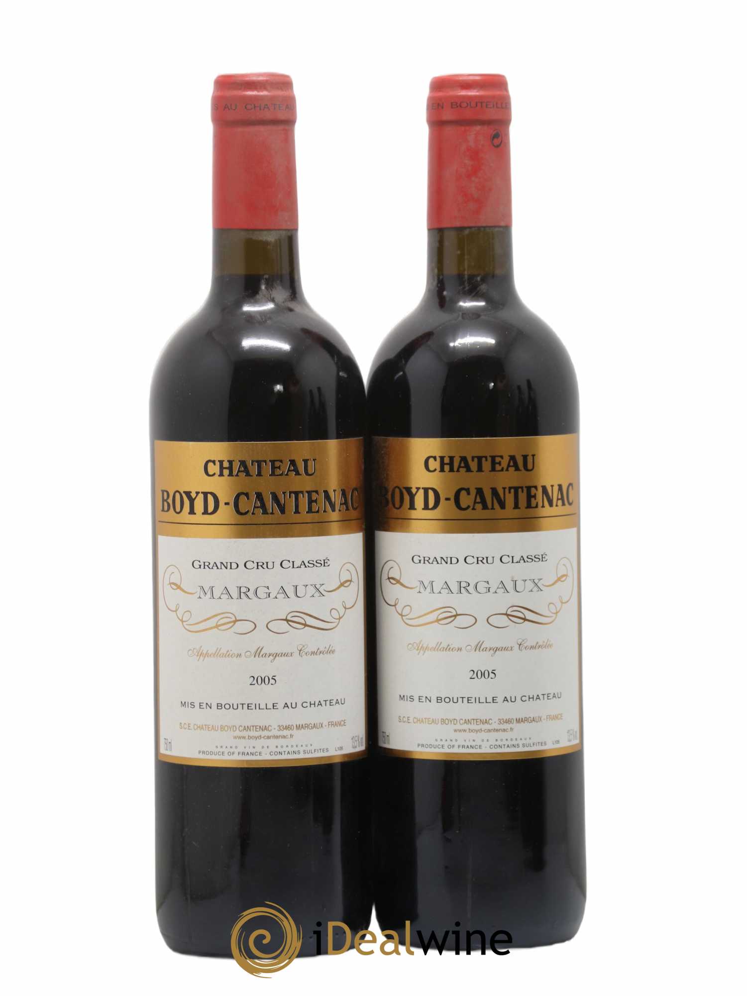 Château Boyd Cantenac 3ème Grand Cru Classé 2005 - Lot de 2 bouteilles - 0