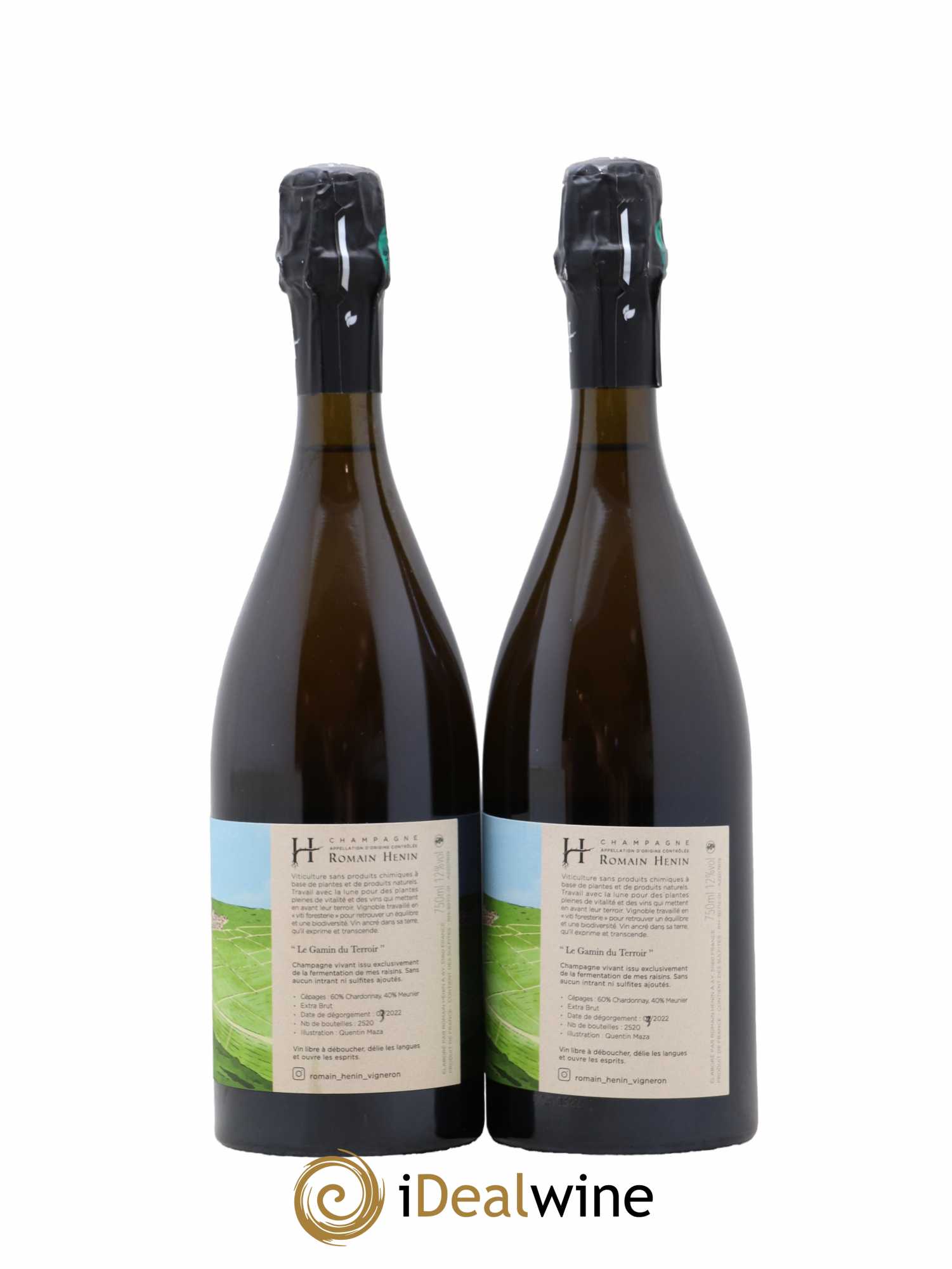 Gamin du Terroir Romain Henin - Lot de 2 bouteilles - 1