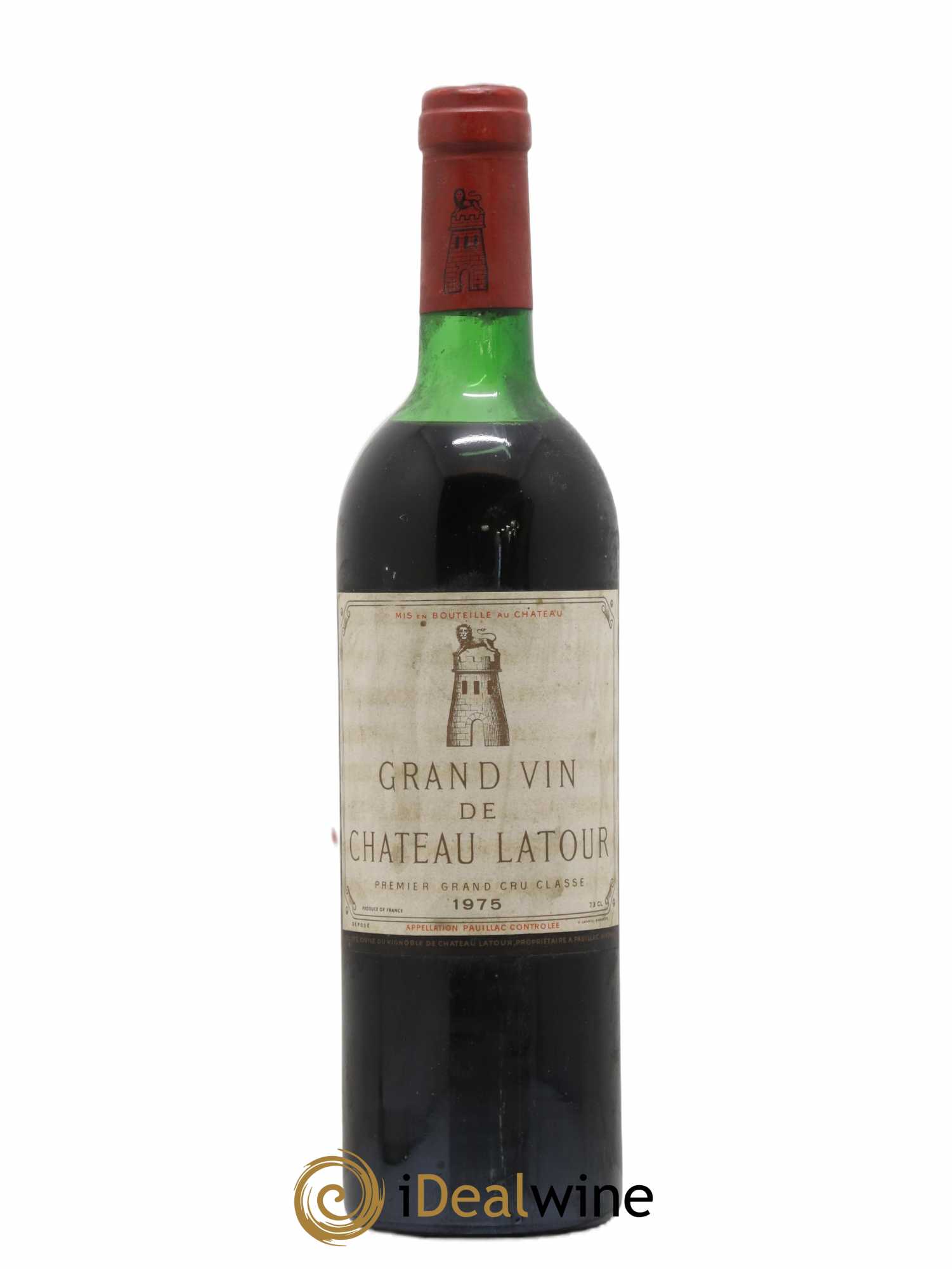 Château Latour 1er Grand Cru Classé 1975 - Lot de 1 bouteille - 0