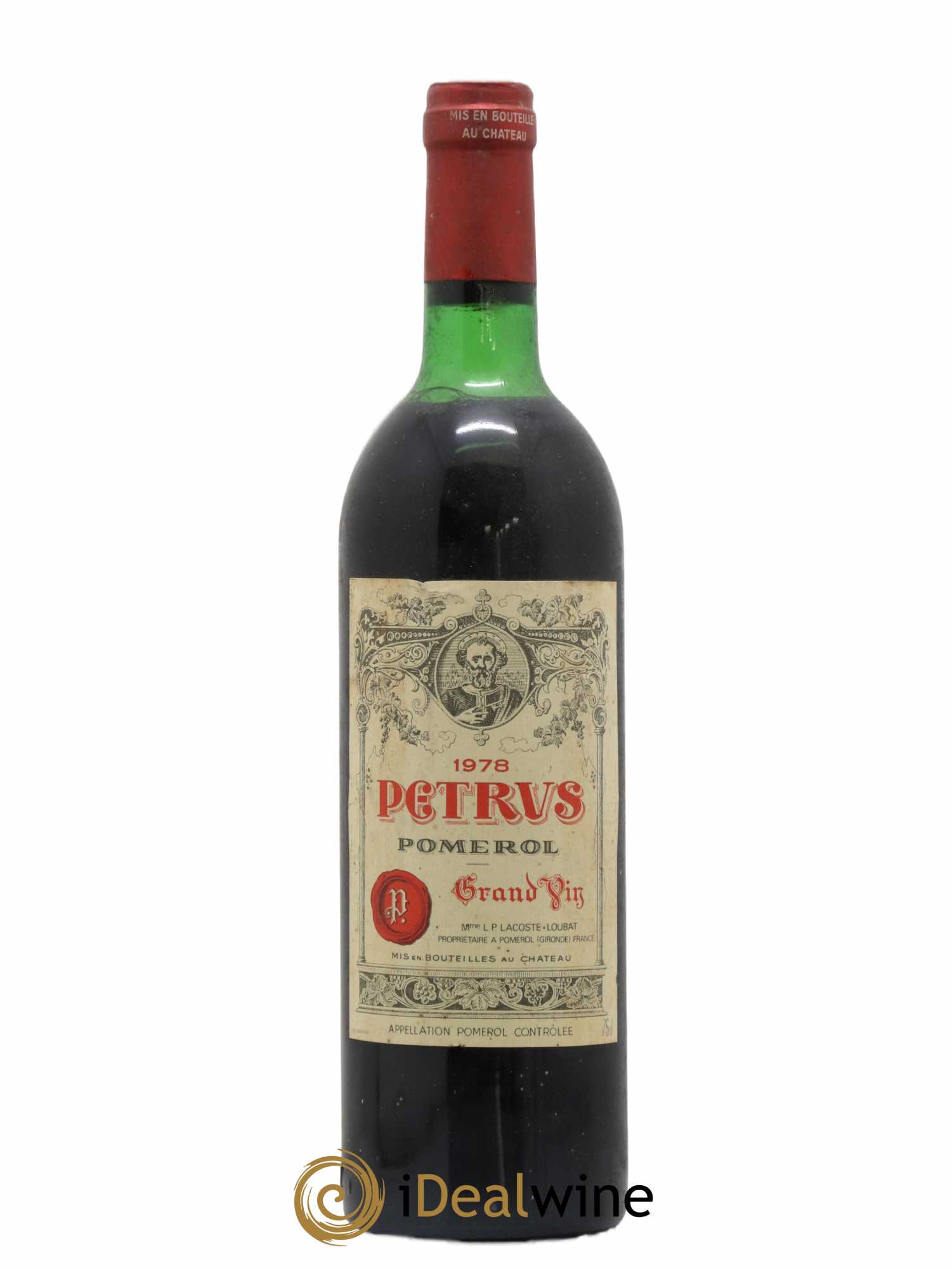 Petrus 1978 - Lot de 1 bouteille - 0