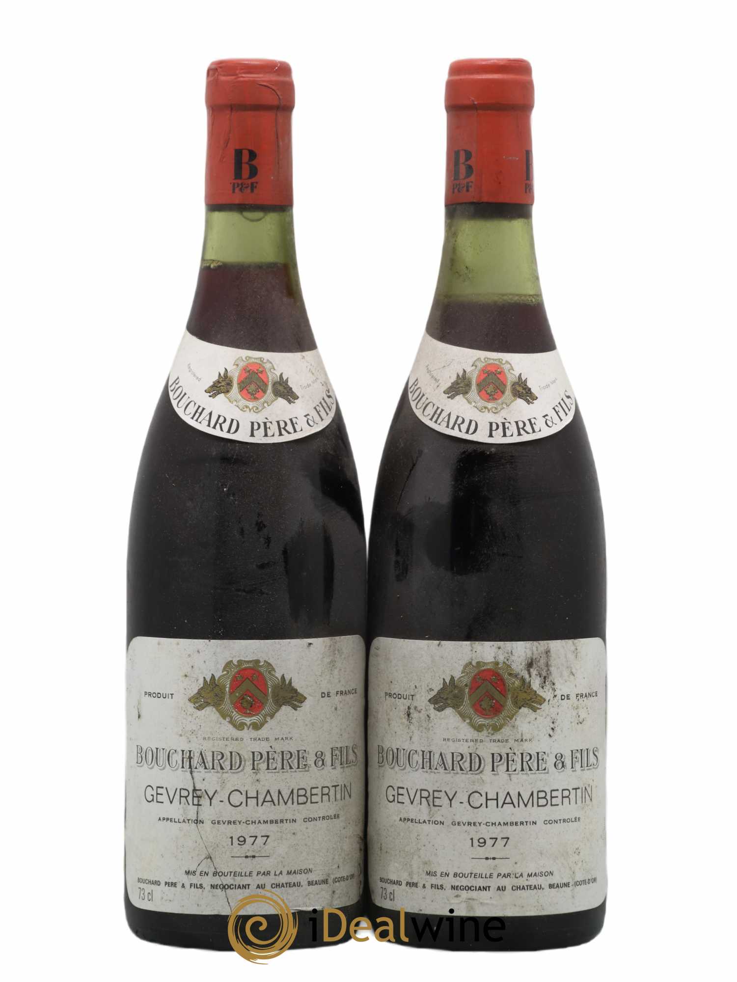 Gevrey-Chambertin Bouchard Père & Fils 1977 - Lot de 2 bouteilles - 0