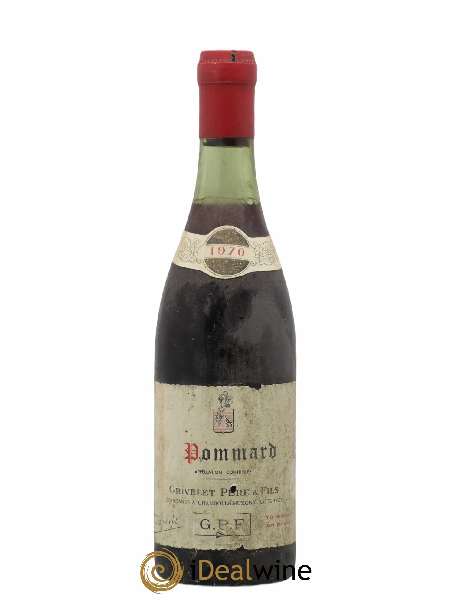 Pommard Grivelet Pere Et Fils 1970 - Posten von 1 Flasche - 0