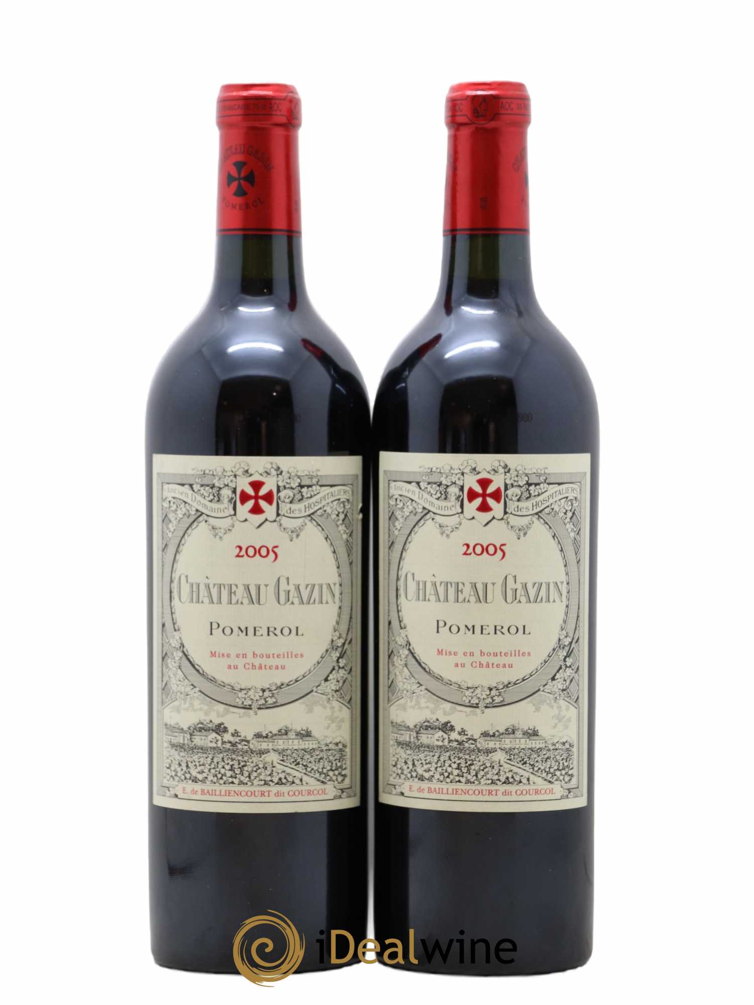 Château Gazin 2005 - Lot de 2 bouteilles - 0