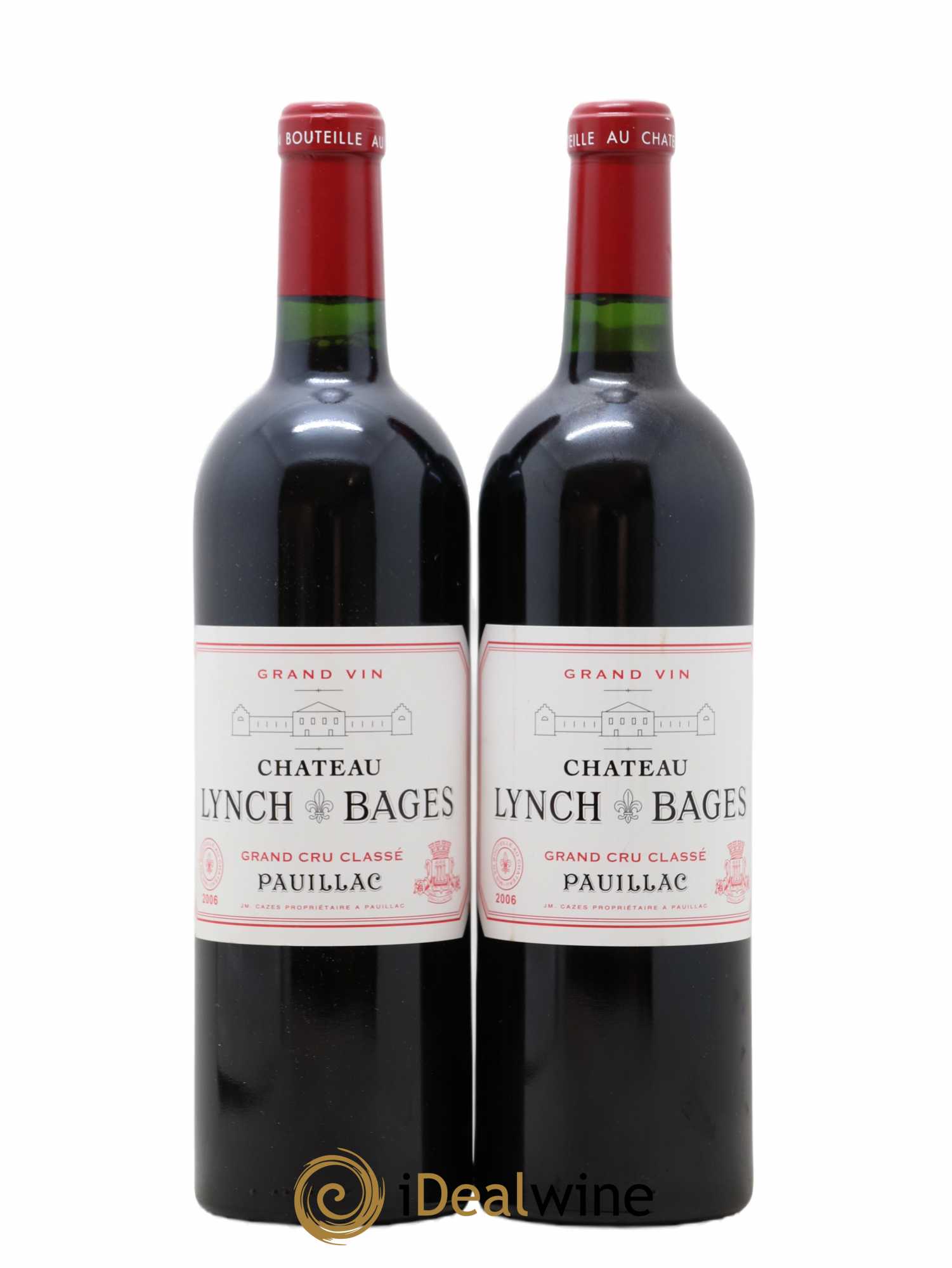 Château Lynch Bages 5ème Grand Cru Classé 2006 - Lot de 2 bouteilles - 0