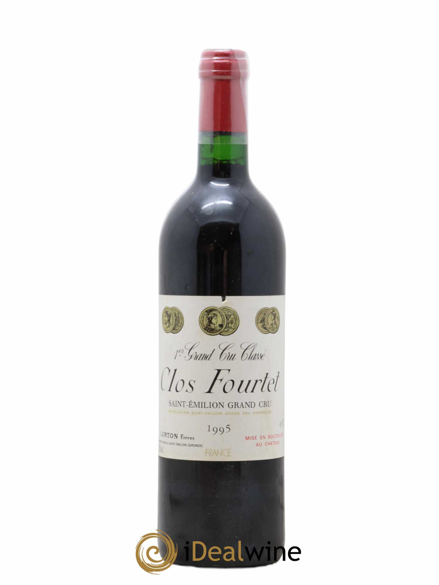 Clos Fourtet 1er Grand Cru Classé B 1995 - Lot de 1 bouteille - 0