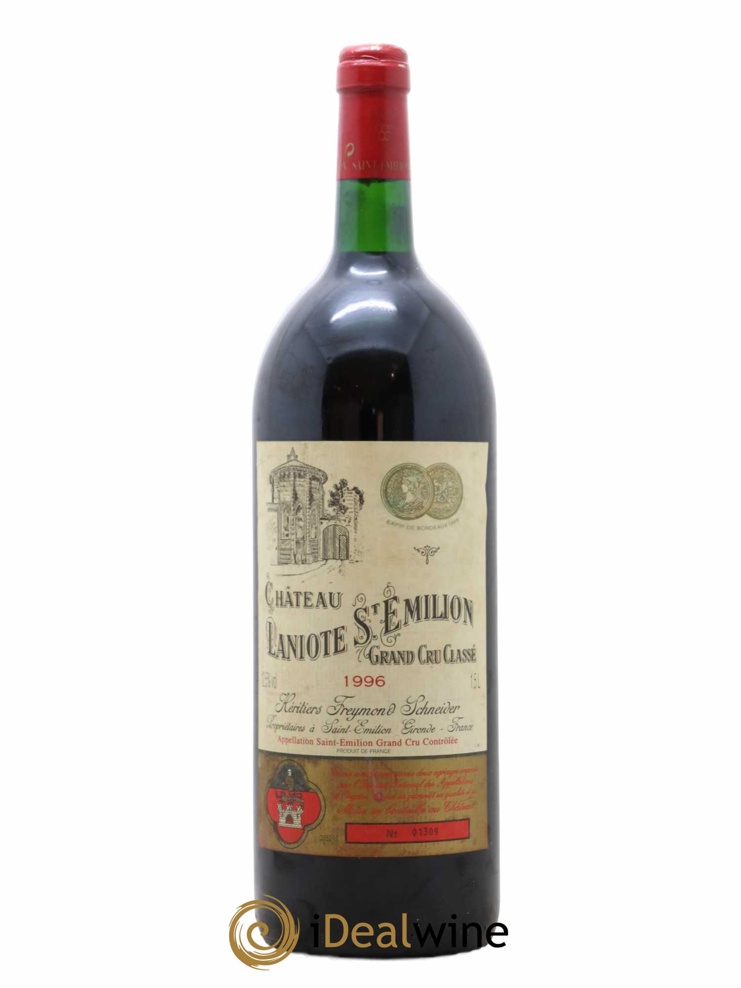 Château Laniote Grand Cru Classé 1996 - Lot de 1 magnum - 0