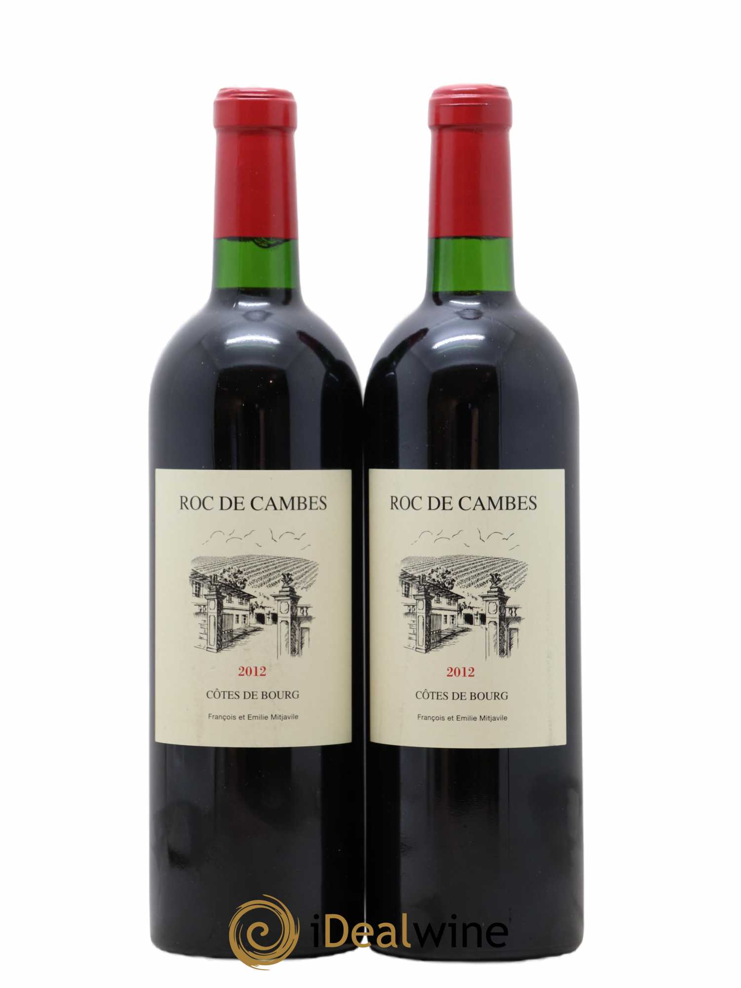 Roc de Cambes 2012 - Posten von 2 Flaschen - 0