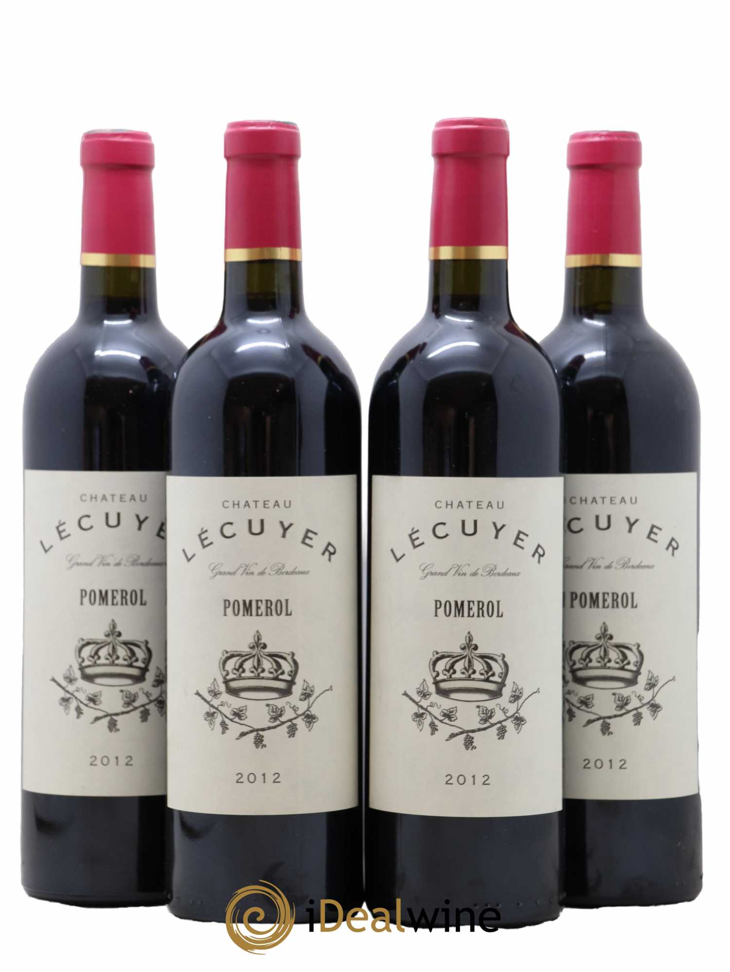 Pomerol Château l'Ecuyer 2012 - Lot de 4 bouteilles - 0