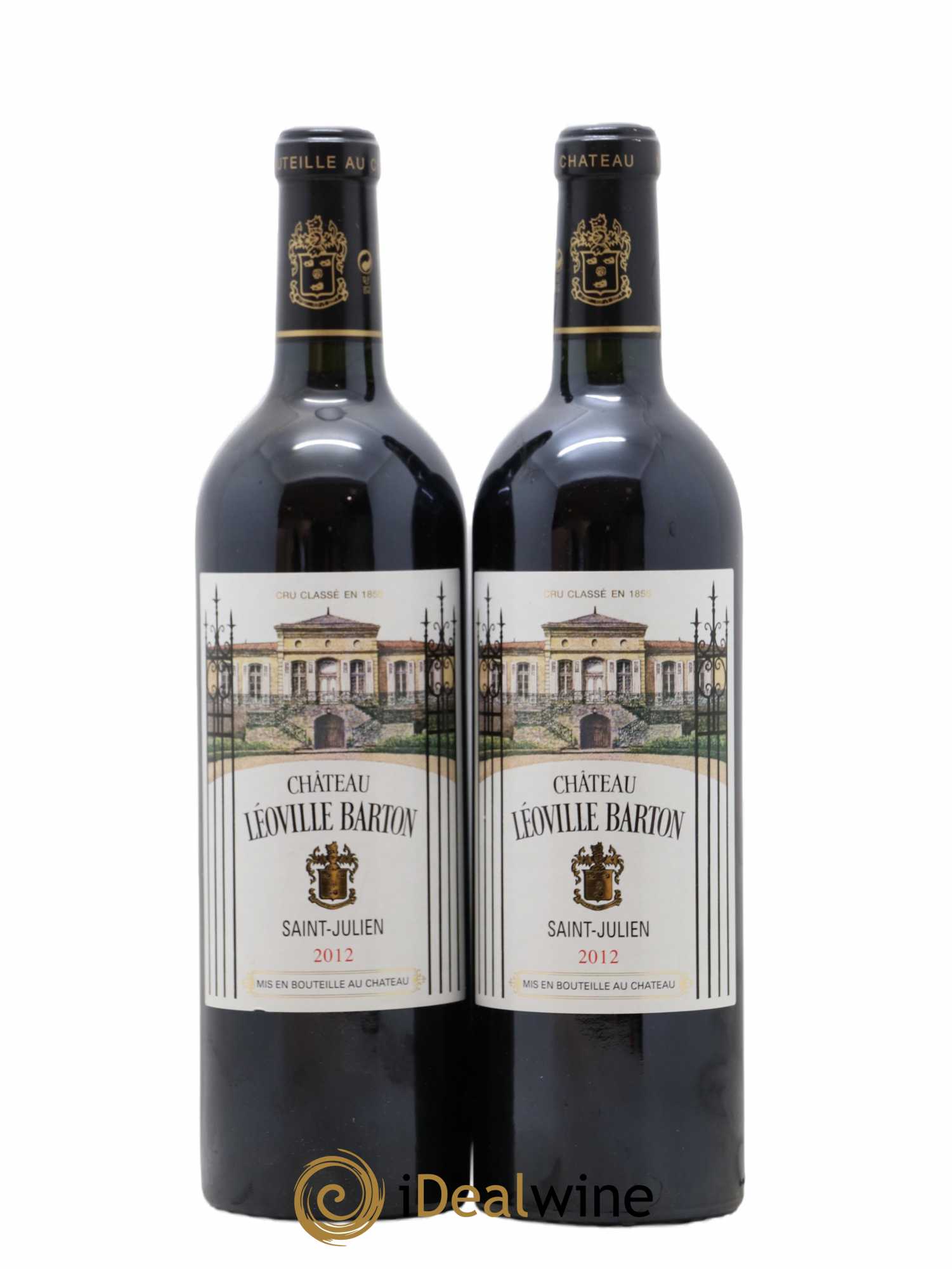 Château Léoville Barton 2ème Grand Cru Classé 2012 - Lot de 2 bouteilles - 0