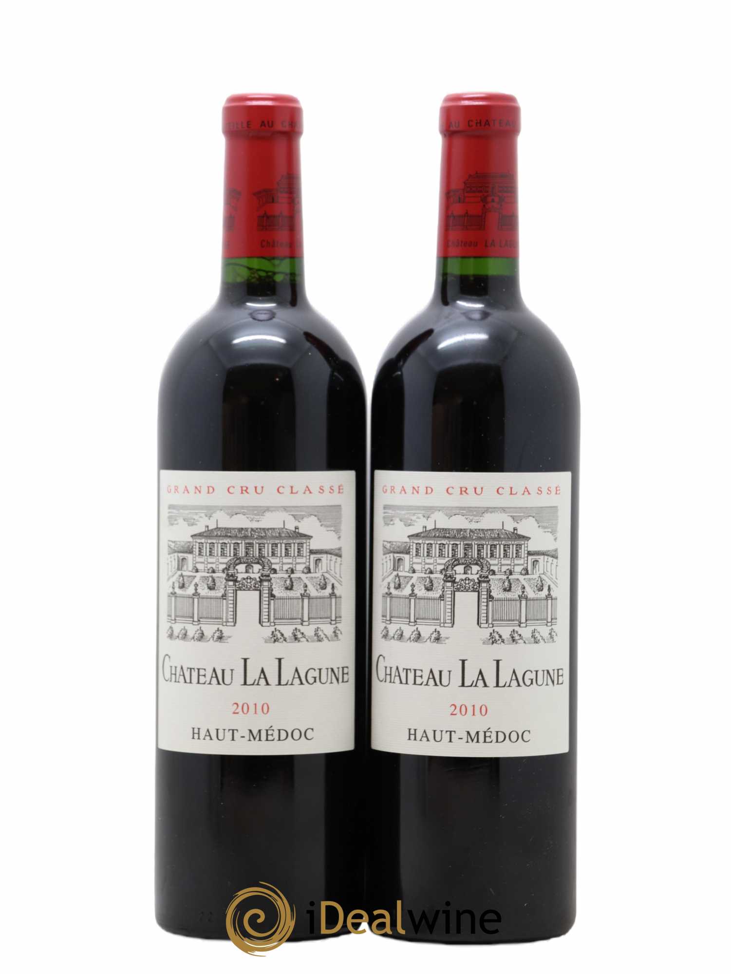Château la Lagune 3ème Grand Cru Classé 2010 - Lot de 2 bouteilles - 0