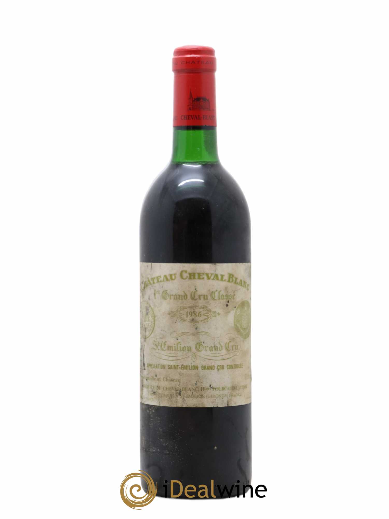 Château Cheval Blanc 1er Grand Cru Classé A 1986 - Lot de 1 bouteille - 0