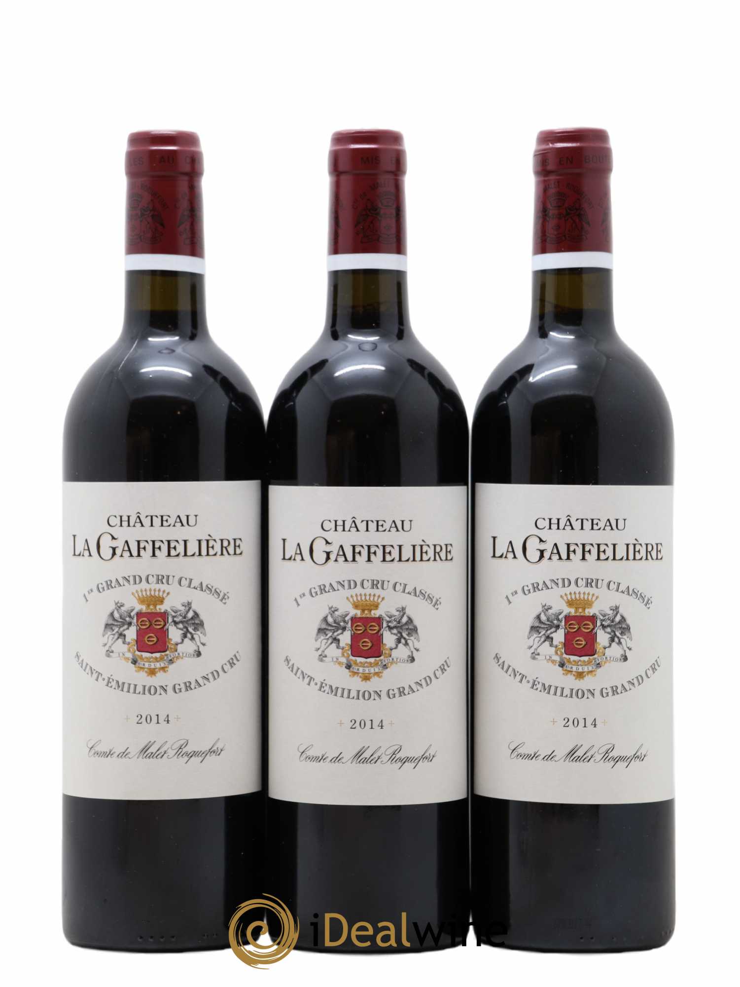 Château la Gaffelière 1er Grand Cru Classé B 2014 - Lot de 3 bouteilles - 0